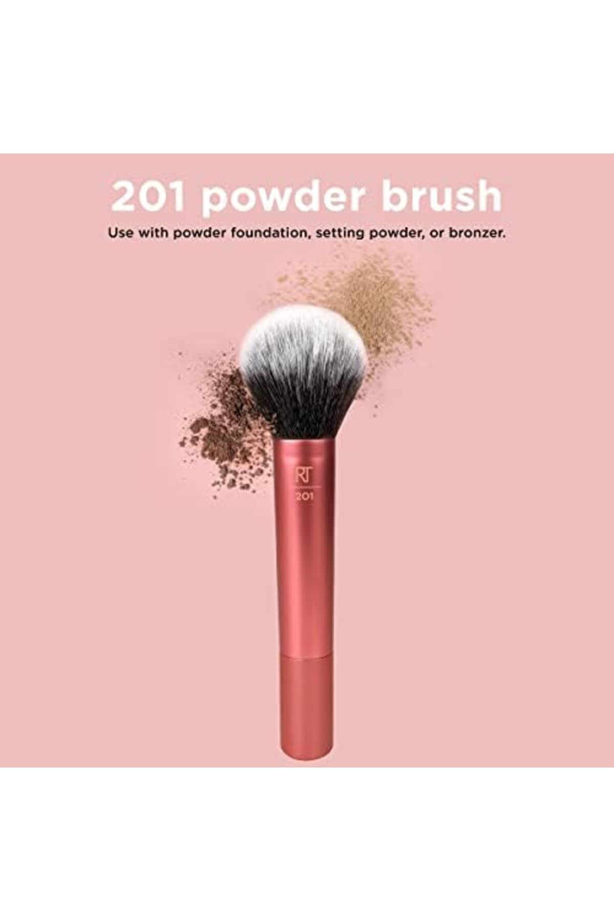 Real Techniques-Professional Powder Brush – Lightweight & Easy to Use 7