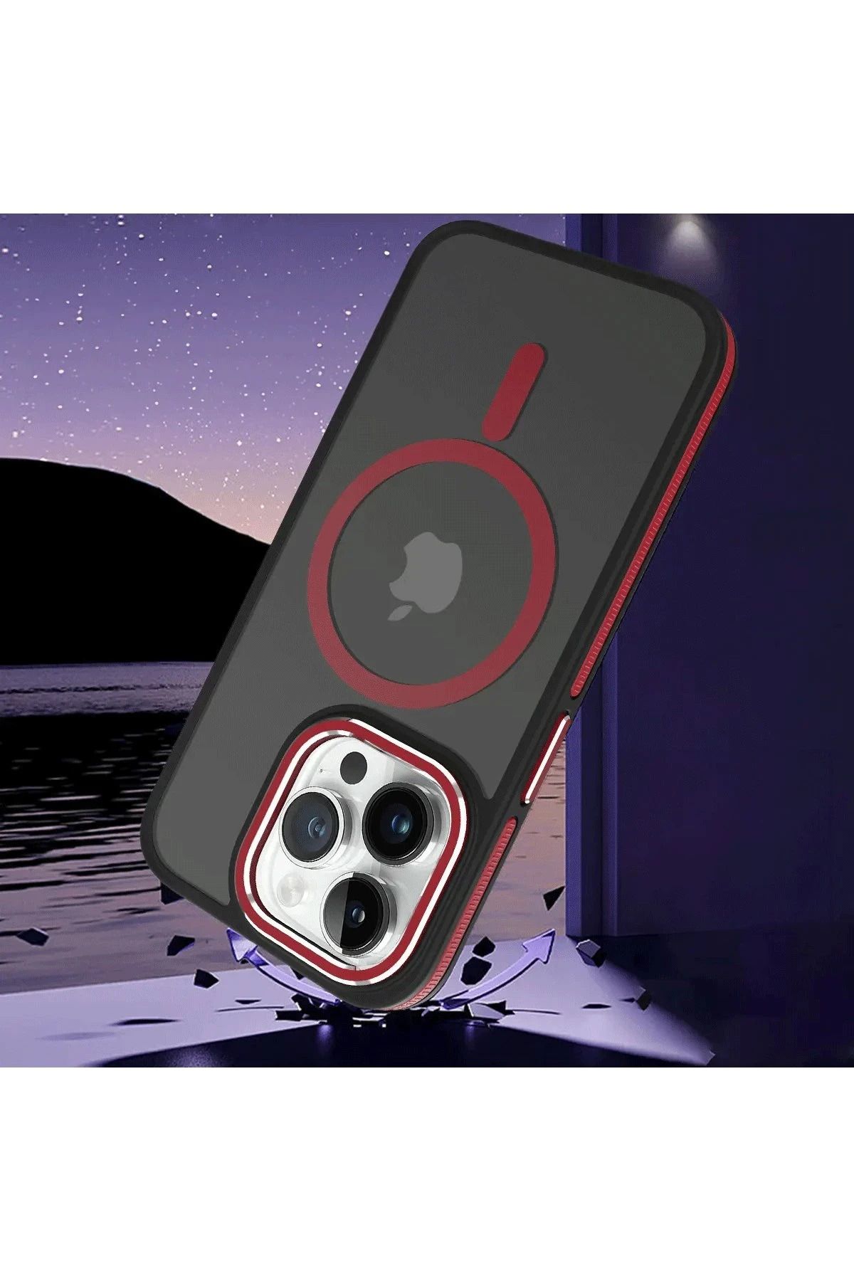 Joko iPhone 13 Pro Max Winner Magsafe Kapak - Gri NRMSA