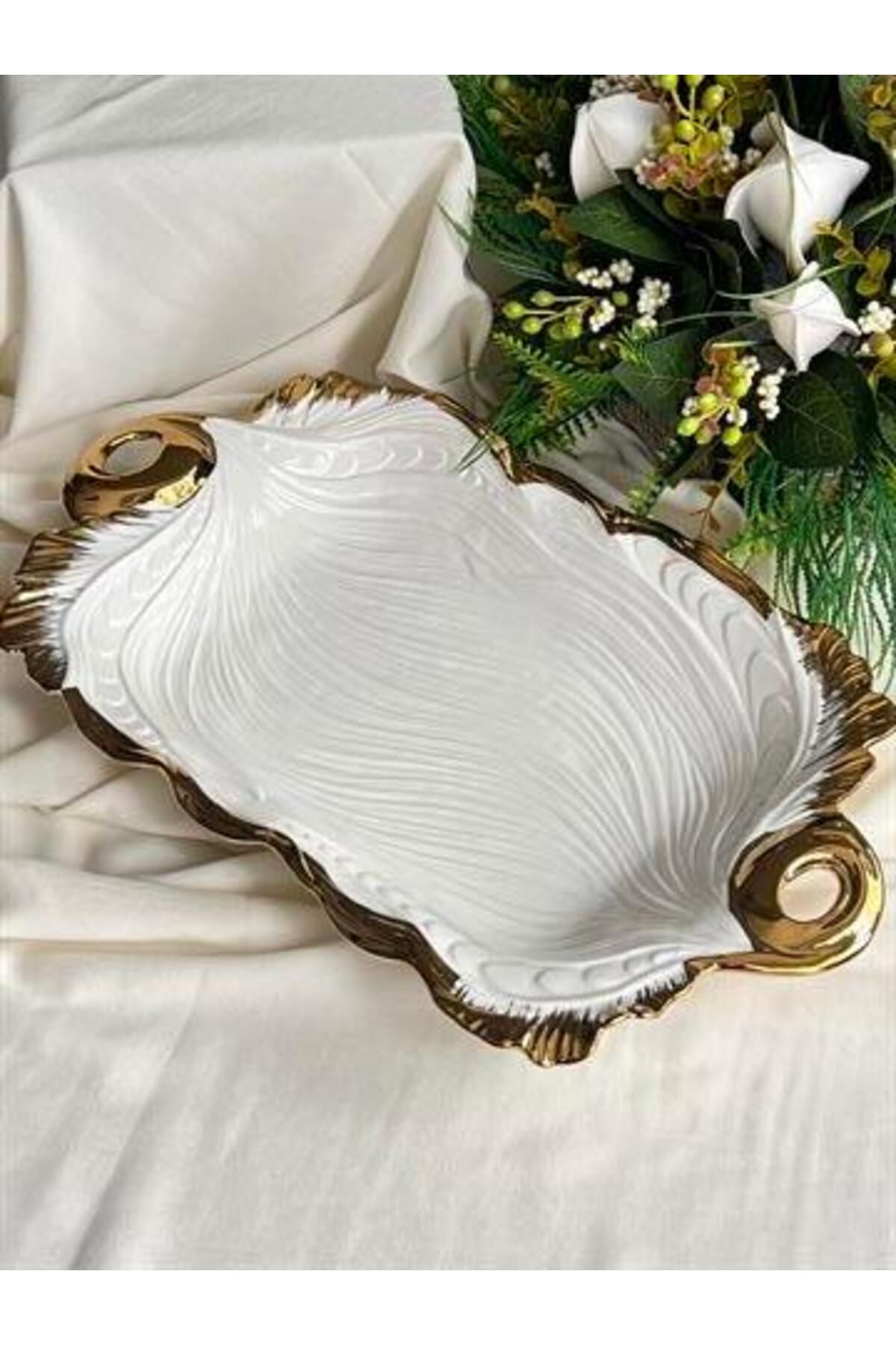 ROSSEV Albero Dikdörtgen Sunum Tabak 43cm