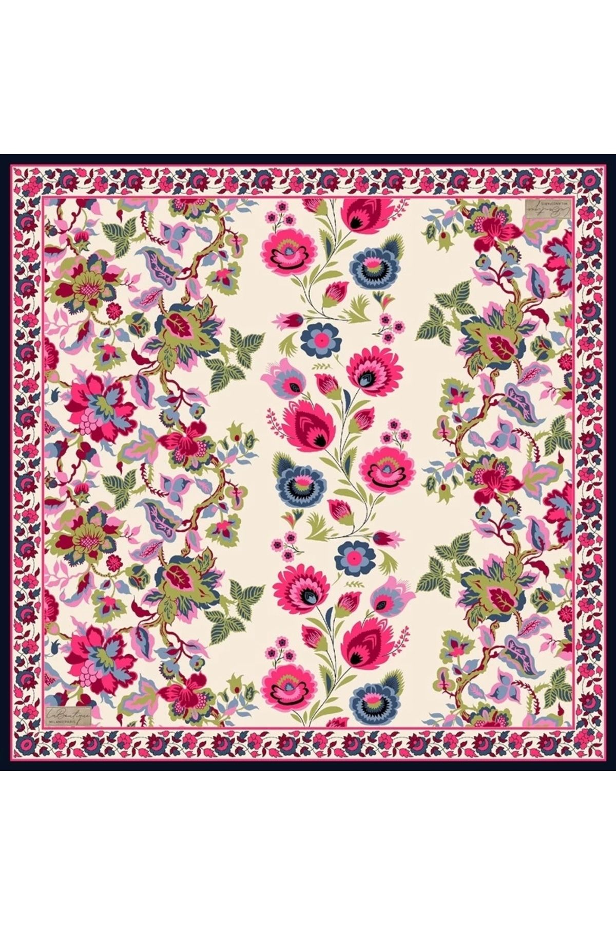 LA BOUTIQUE GÜZ | YAZ SERİNLİĞİ EŞARP 2400-01 90X90