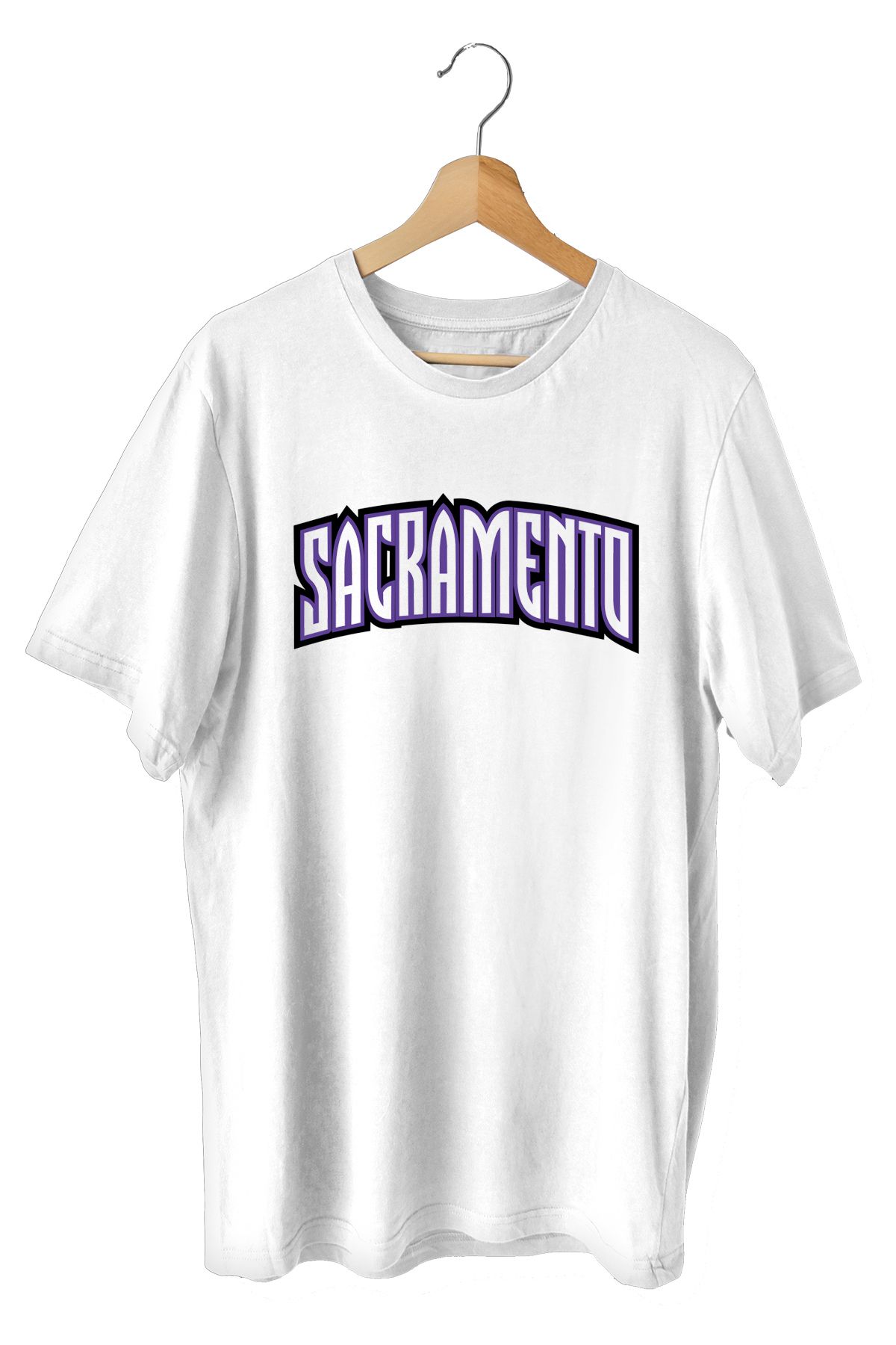 TOP GLORY Sacramento Baskılı Basketbol T-Shirt Sporcu Tişörtü