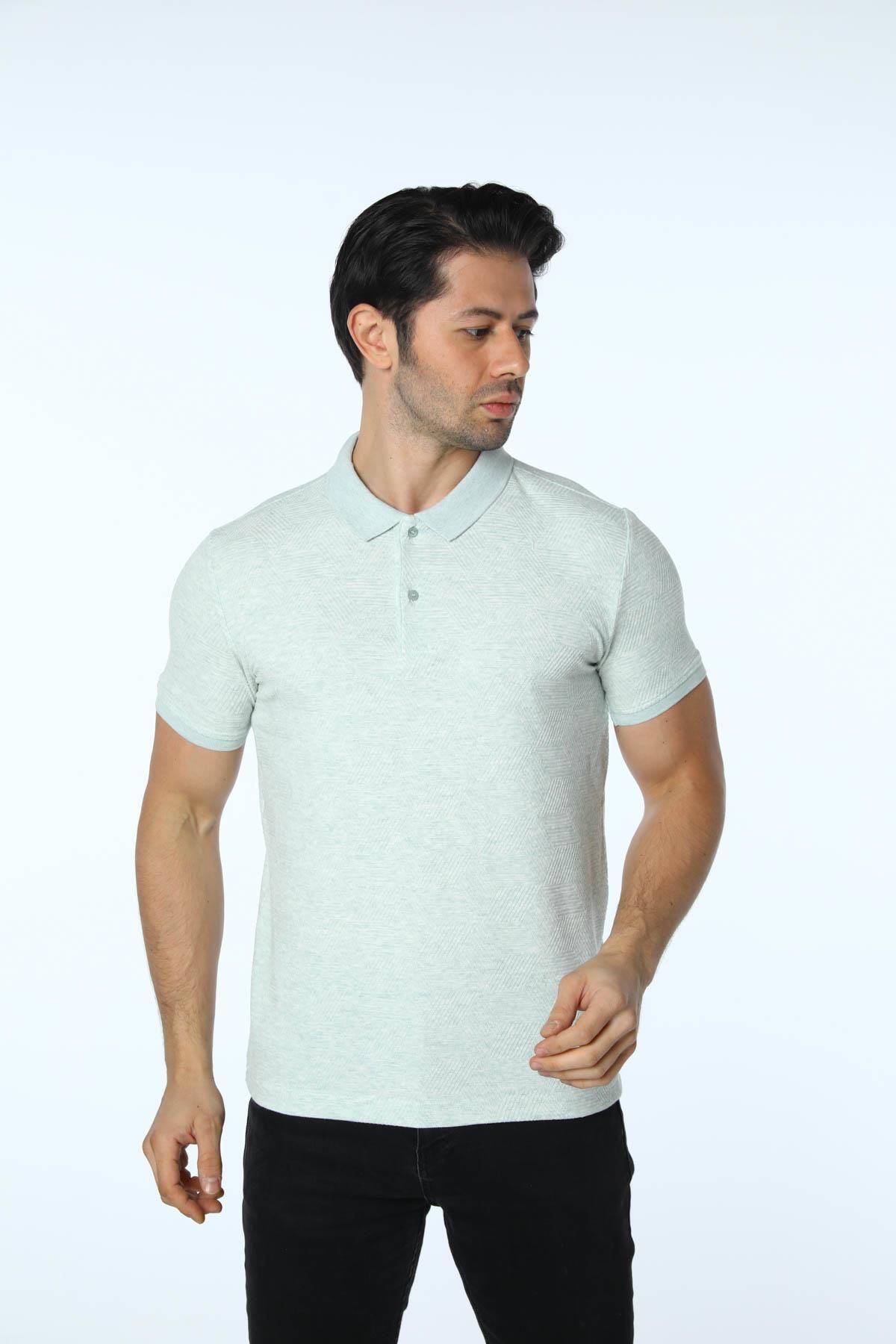 rugatchi Jakarlı Polo Yaka T-Shirt