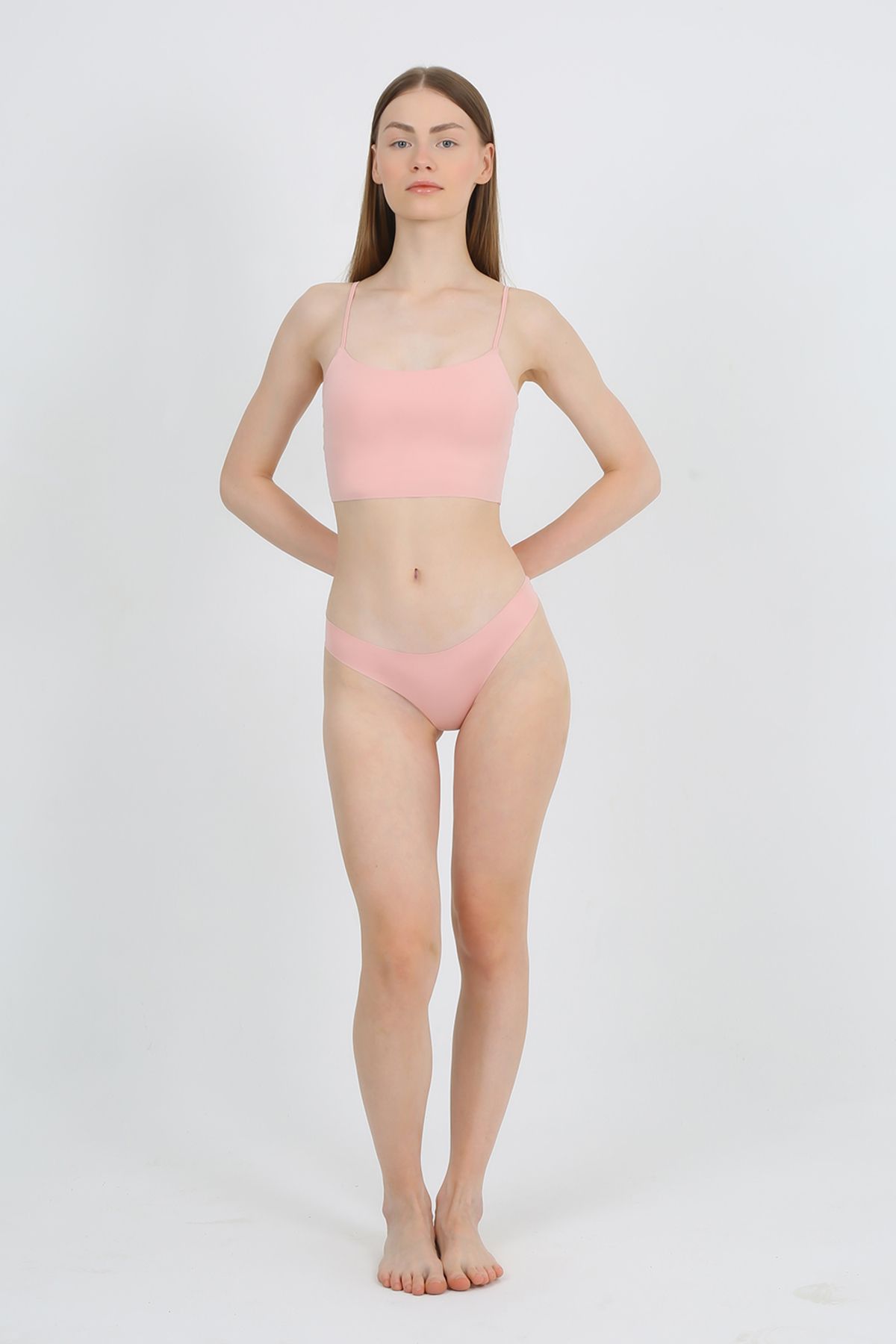 SENFONİ HOMEWEAR Basic Lazer Kesim Bikini Külot 3'lü Paket