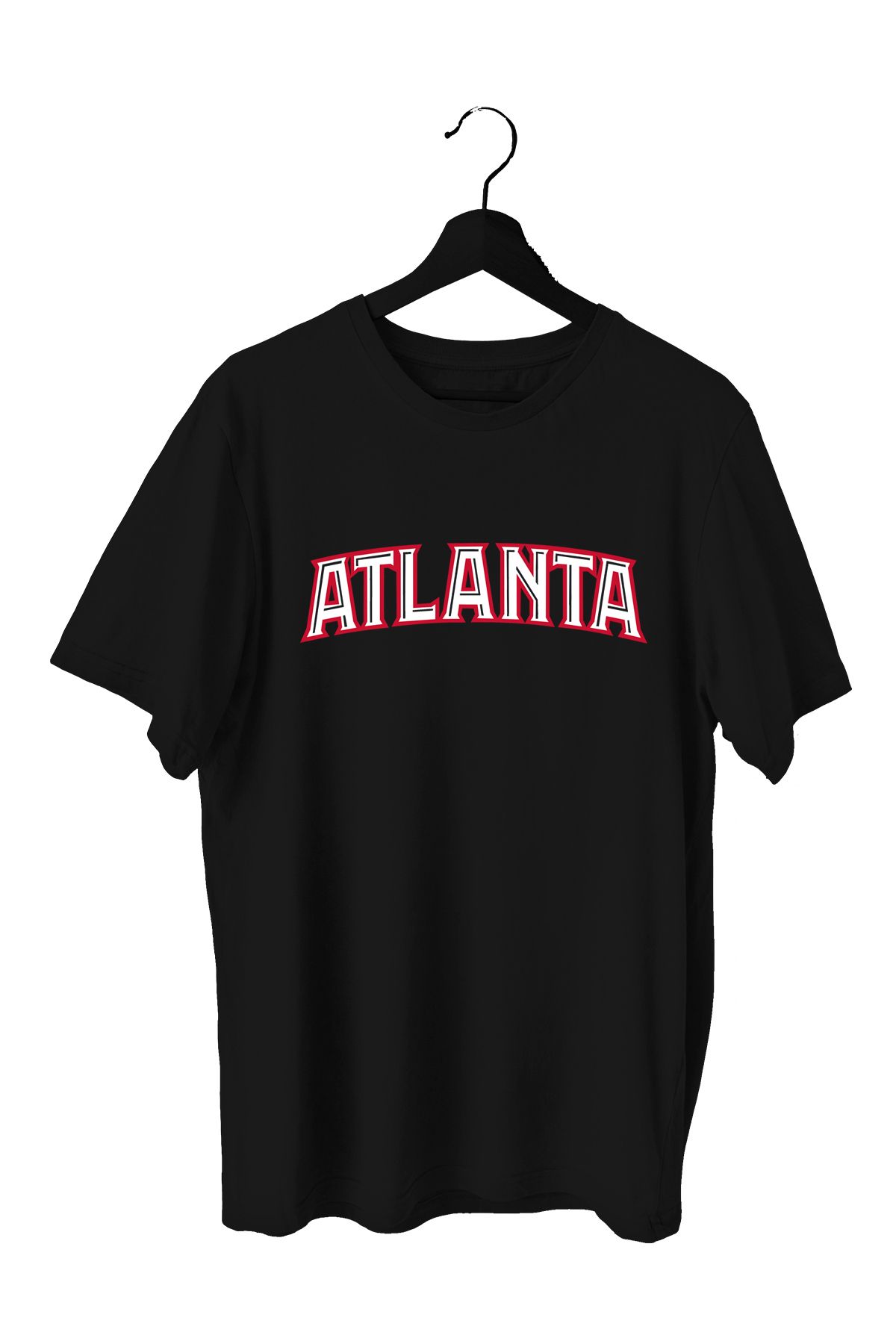 TOP GLORY Atlanta Baskılı Basketbol T-Shirt Sporcu Tişörtü