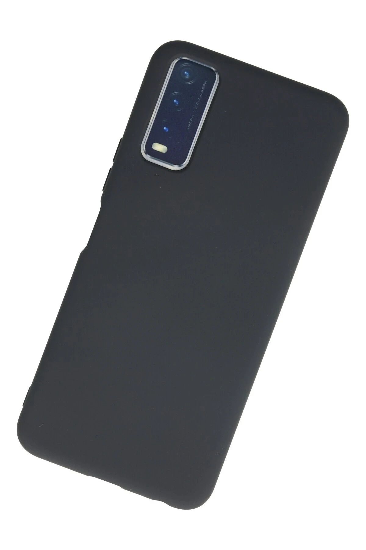 NewFace Vivo Y11S Uyumlu Kılıf Nano içi Kadife Silikon - Gri GLSTD