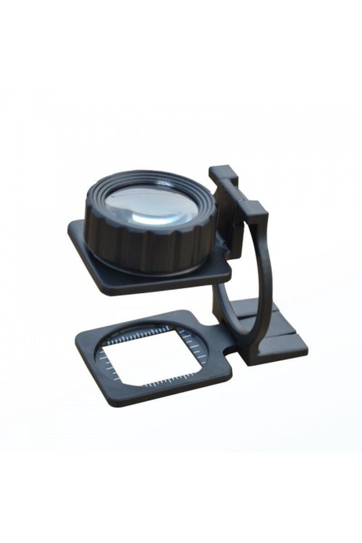 Easy Tedarik Tekstilciler Için Kumaş Kontrolü Büyüteç Katlanan Metal 15X Büyütme