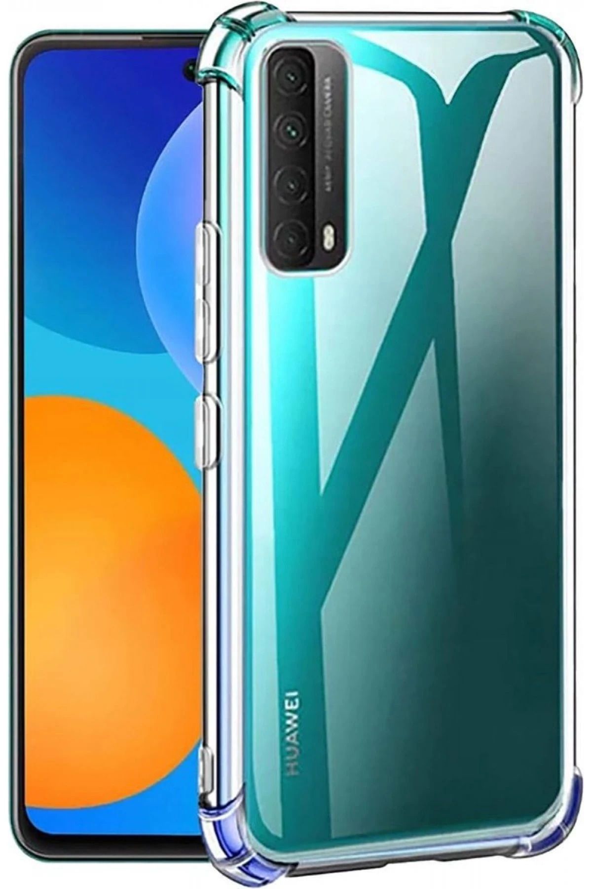 NewFace Huawei P Smart 2021 Kılıf Olex Tpu Silikon - Şeffaf GLSTD