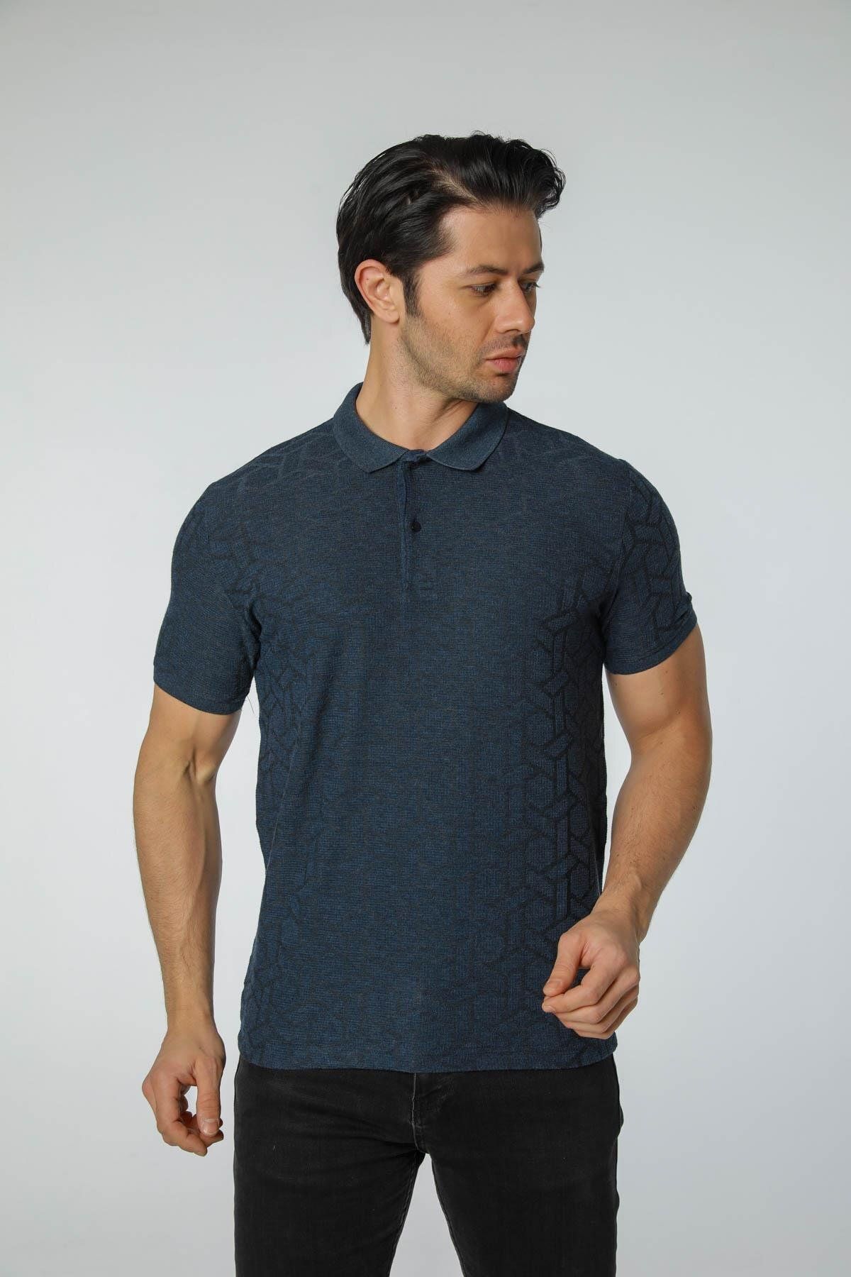 rugatchi Jakarlı Polo Yaka T-Shirt