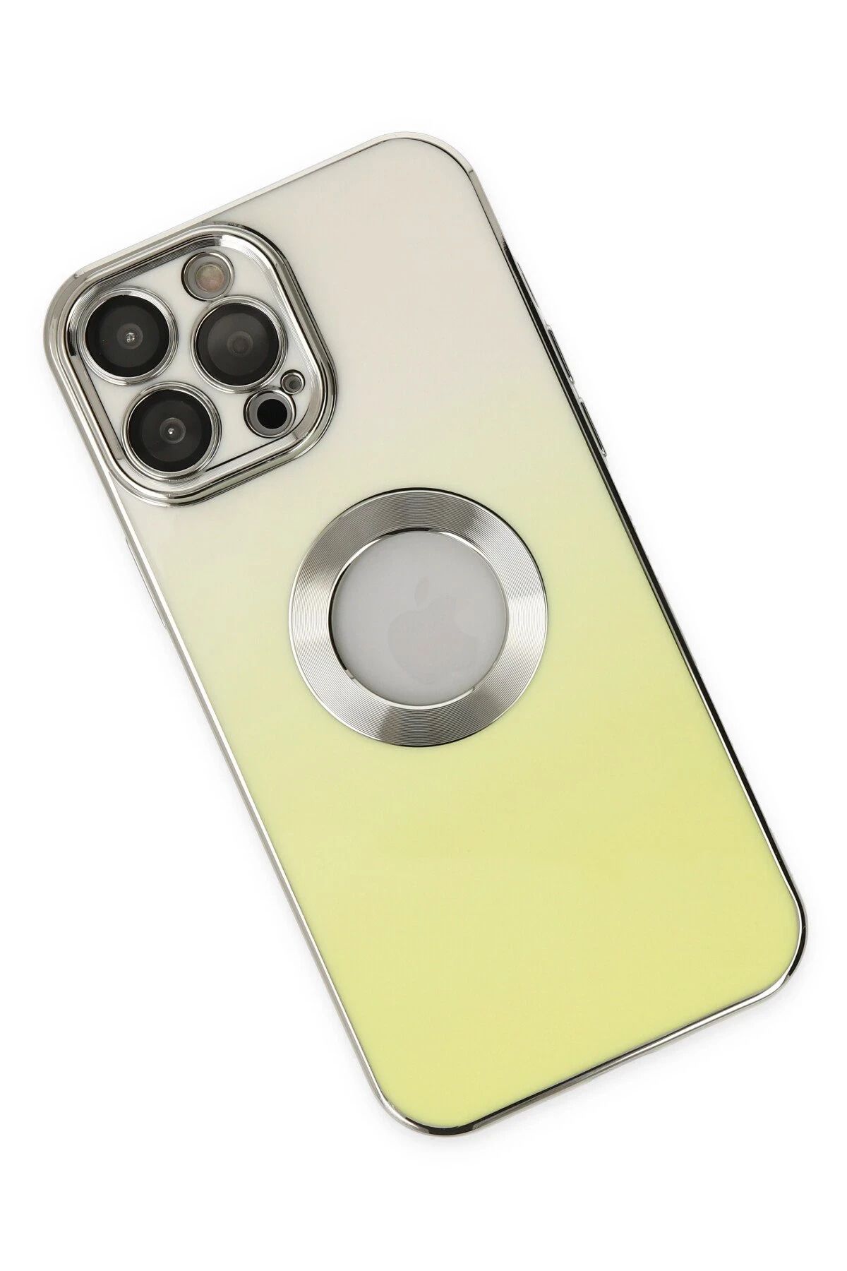 NewFace iPhone 13 Pro Kılıf Best Silikon - Sarı SVLRS