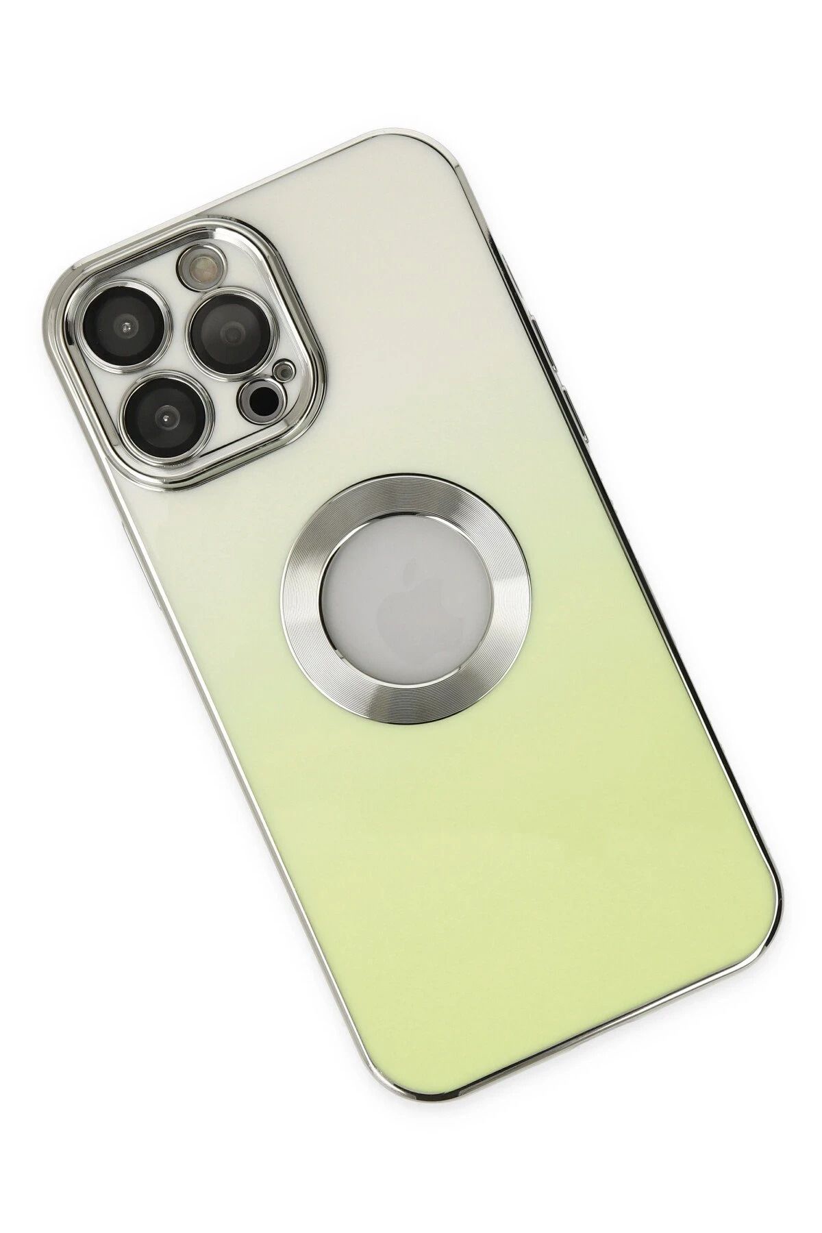 NewFace iPhone 14 Pro Kılıf Best Silikon - Yeşil WLZOR