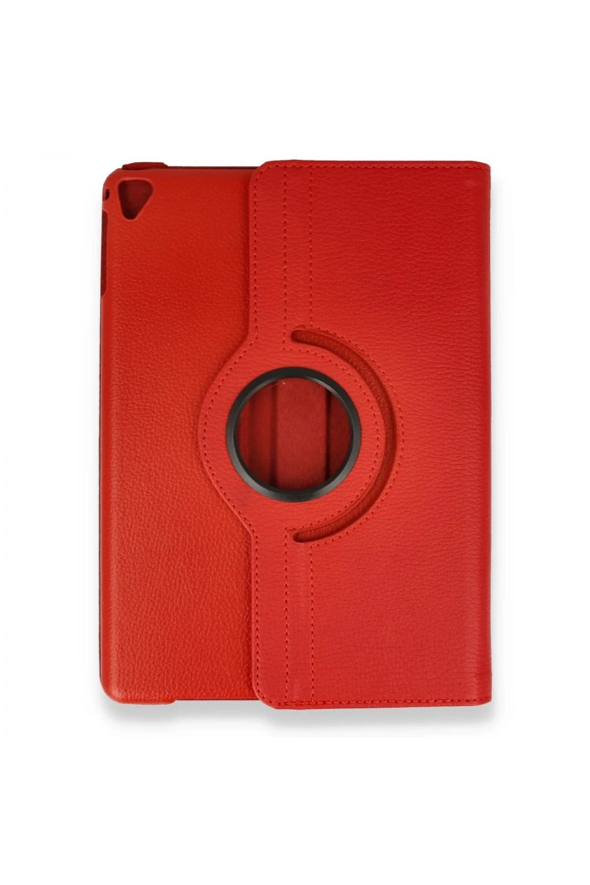 NewFace iPad 4 9.7 Kılıf 360 Tablet Deri Kılıf - Kırmızı GLSTD