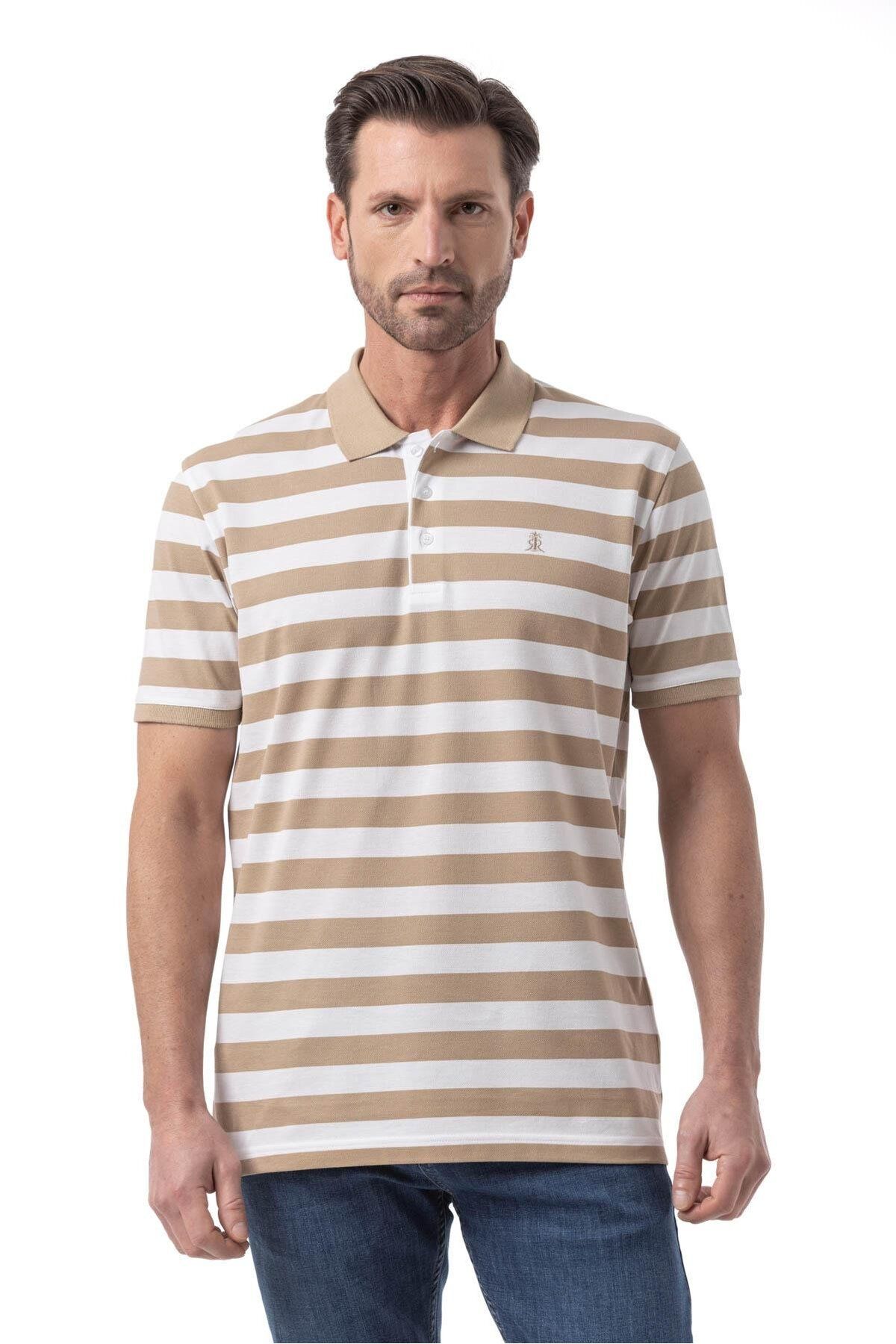 rugatchi Yatay Çizgili Polo T-Shirt