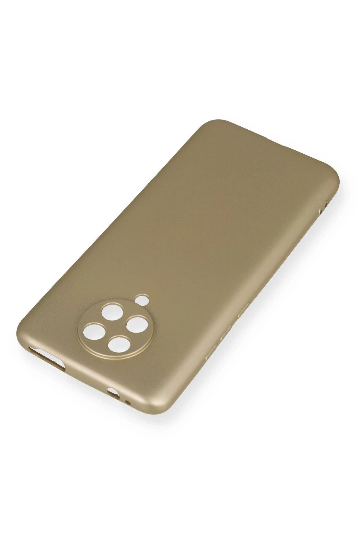 NewFace Xiaomi K30 Pro Kılıf First Silikon - Gold GLSTD