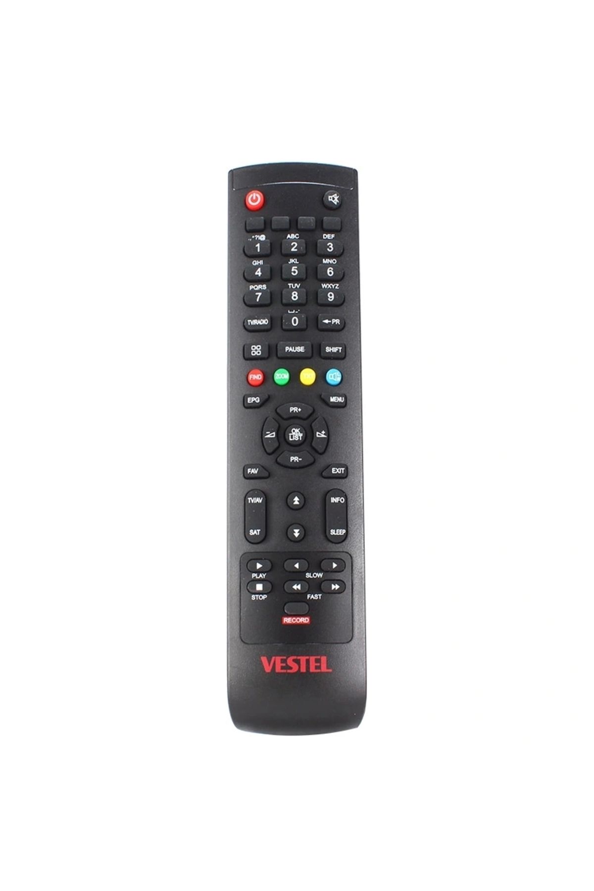 WEO KR VESTEL RECORD TUŞLU LCD KUMANDA (7050=33184) (5047)
