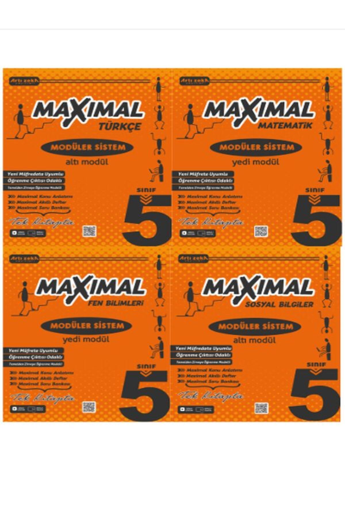 Artı Zeka Yayınları 5 Sınıf Maximal Modüler SET