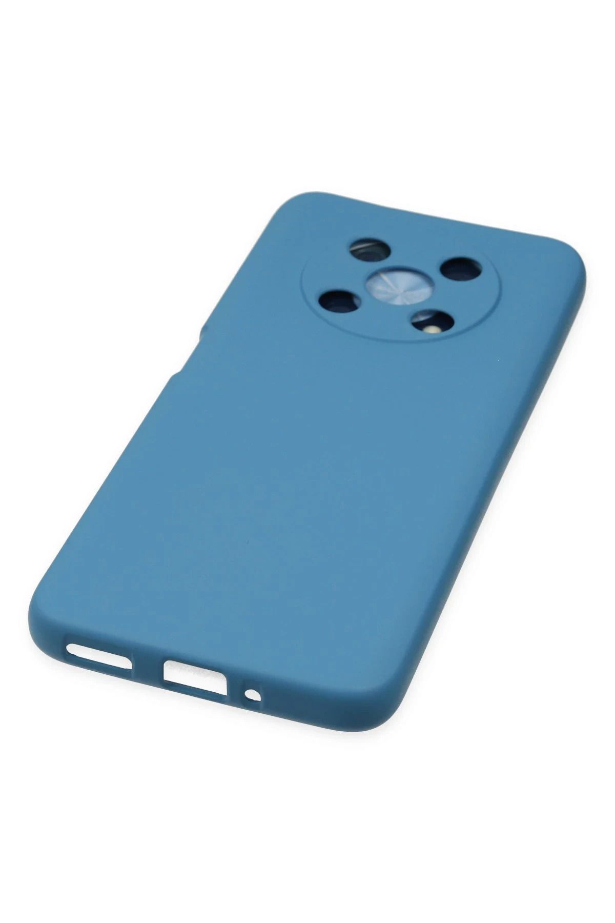 NewFace Huawei Nova Y90 uyumlu Kılıf Nano içi Kadife Silikon - Mavi