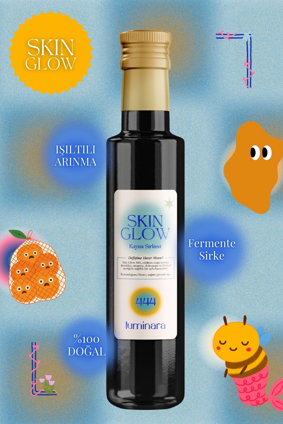 Luminara Studio Skin Glow 444 - Kayısı Sirkesi, 250 ml