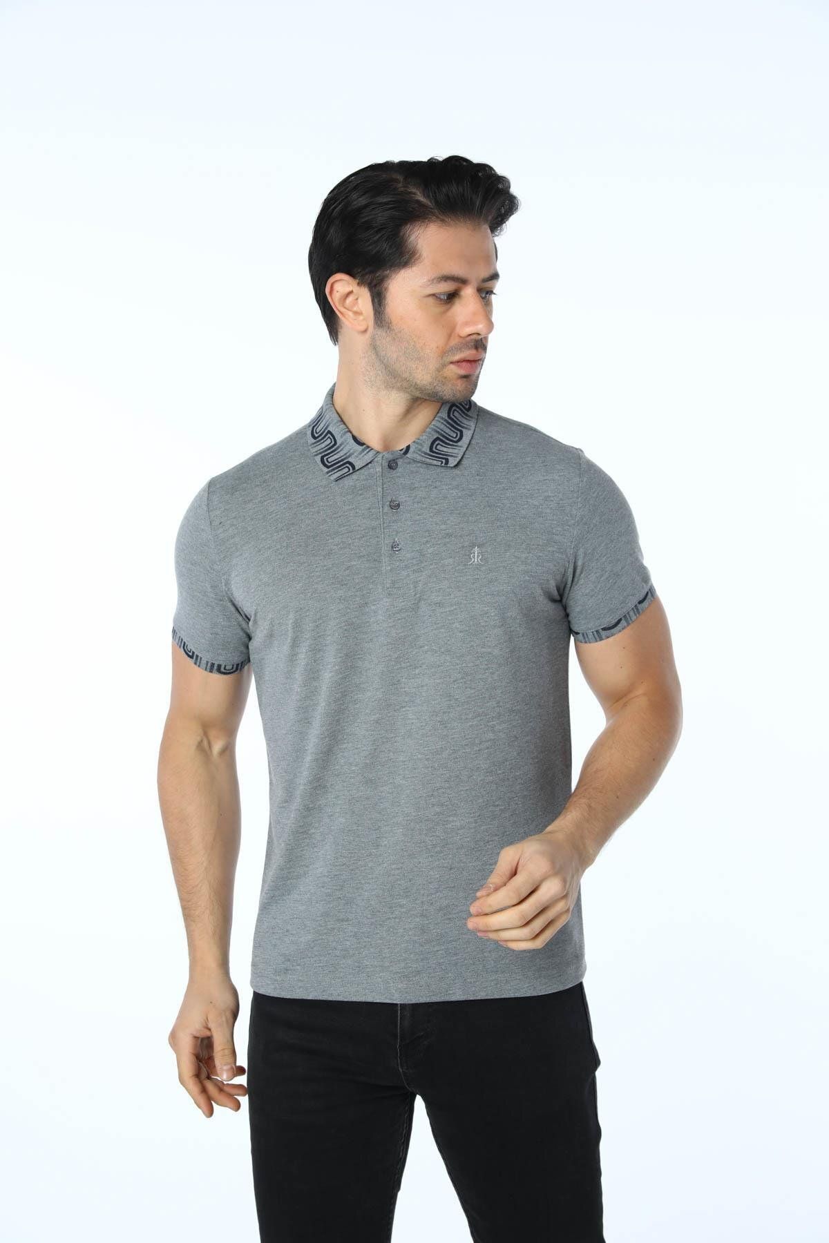 rugatchi %100 Pamuk Polo Yaka T-Shirt