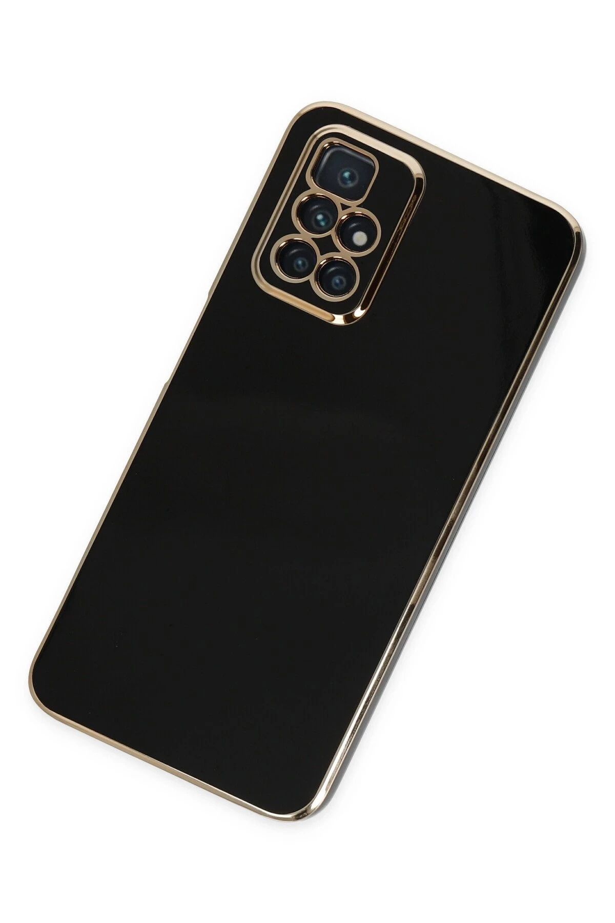 NewFace Xiaomi Redmi 10 2022 Kılıf Volet Silikon - Siyah SVLRS