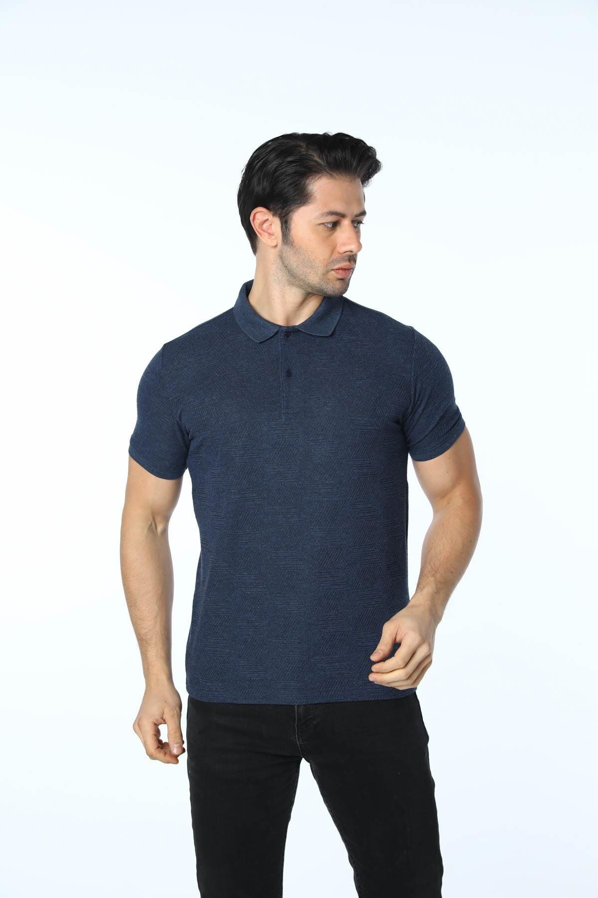 rugatchi Jakarlı Polo Yaka T-Shirt