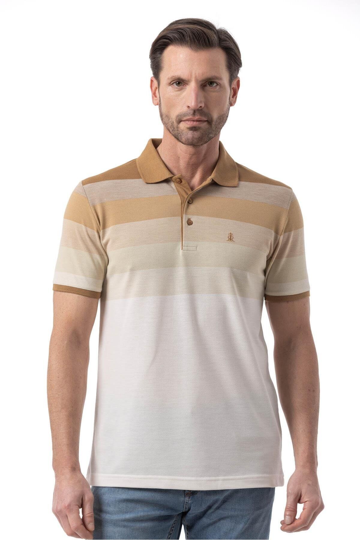 rugatchi Yatay Çizgili Polo T-Shirt