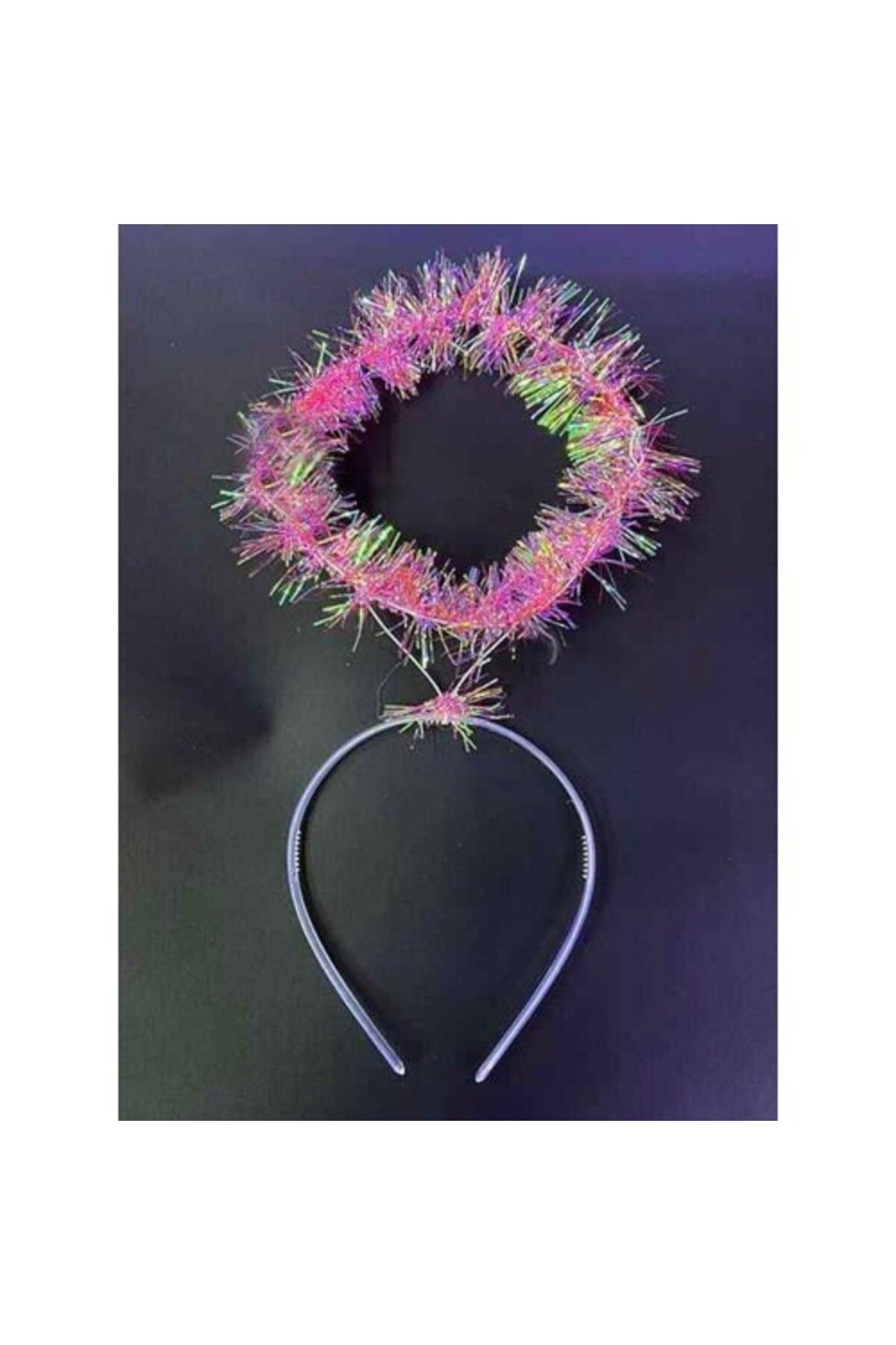 Otocub Pembe Metalize Melek Hare Taç