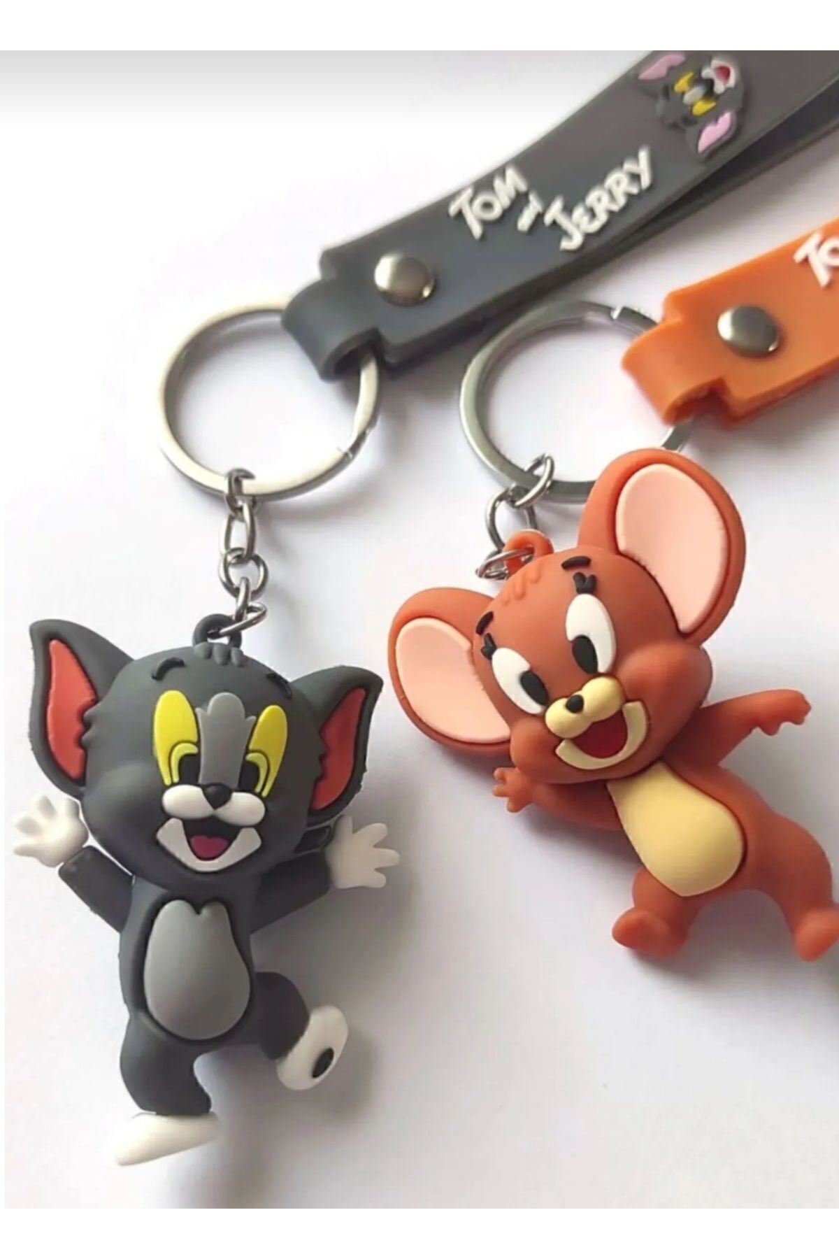 NF WEAR STORE Tom&Jerry 2'li Silikon Anahtarlık