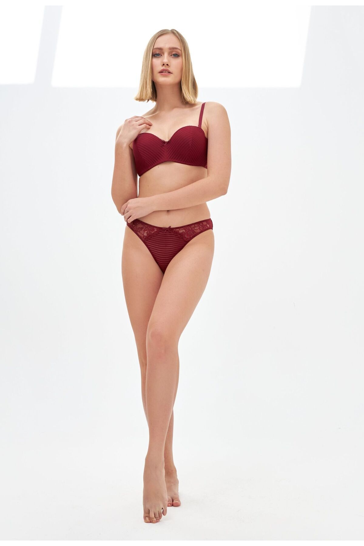Shop58 Straplez Sütyen Takım 4691