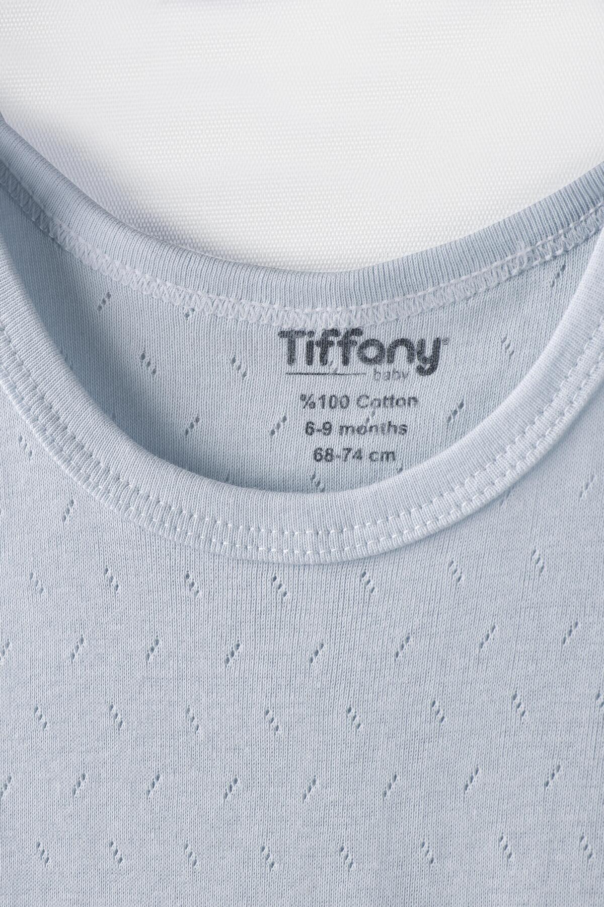 Tiffany Baby %100 Pamuk Nefes Alan Jakarlı Bebek Atlet Badi 0 36 Ay fotoğrafı 3 (önizleme)