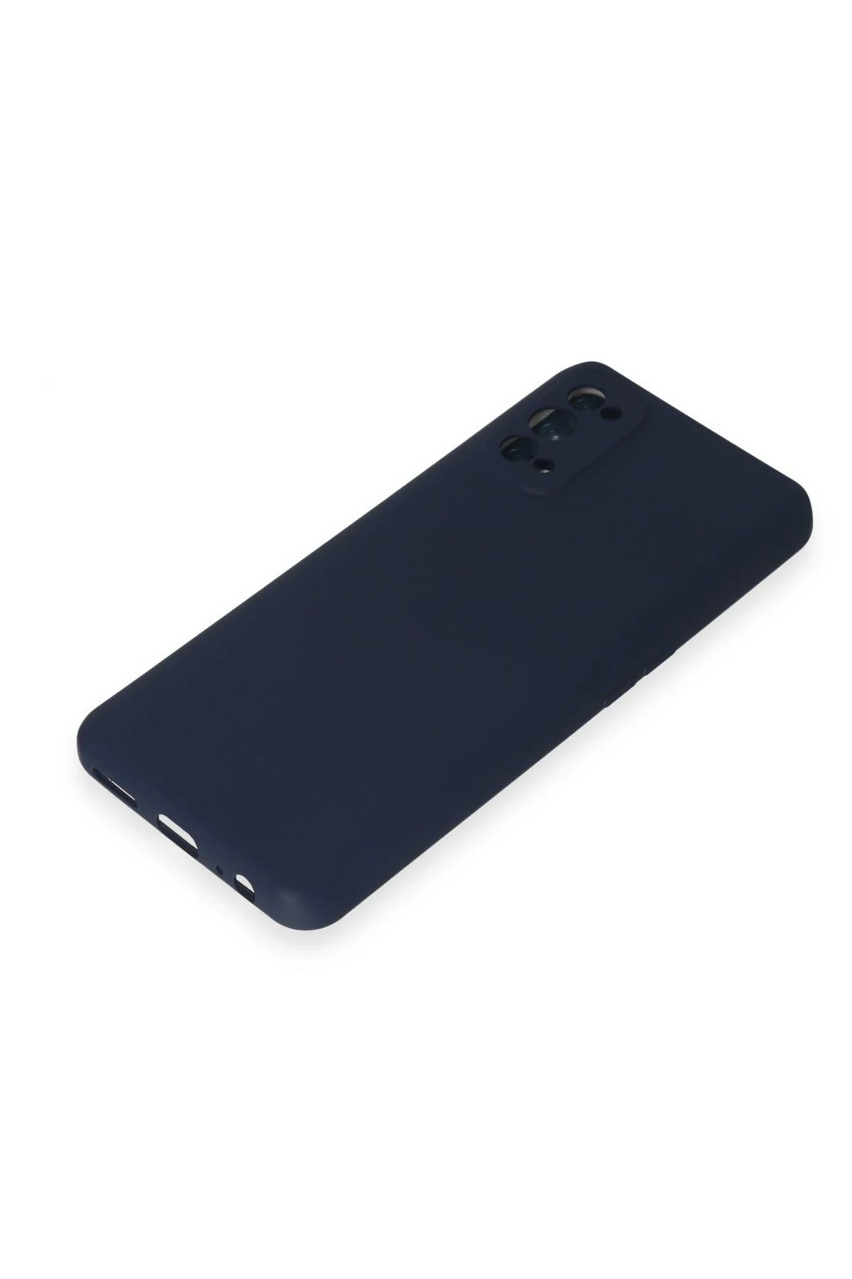 NewFace Realme 7 Pro uyumlu Kılıf Nano içi Kadife Silikon - Lacivert NRMSA