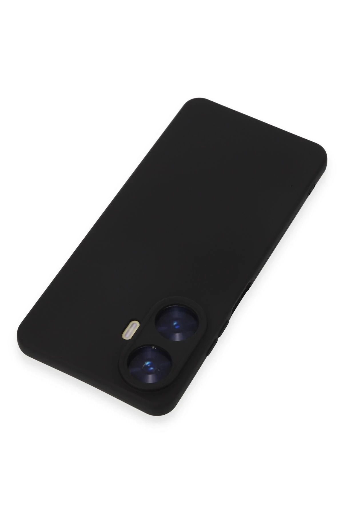 NewFace Realme C55  Uyumlu  Kılıf Nano içi Kadife Silikon - Siyah NRMSA