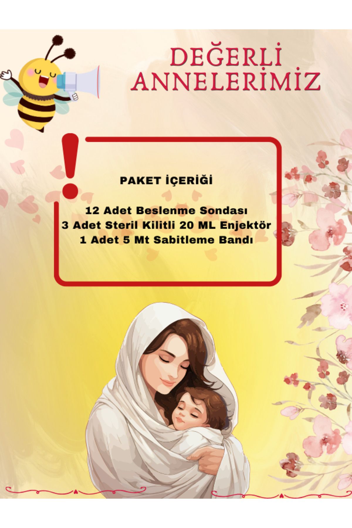 Bıçakçılar-Breastfeeding Support System No:8, Blue Nutrition Probe, Fixing Tape and Locked Injector 3