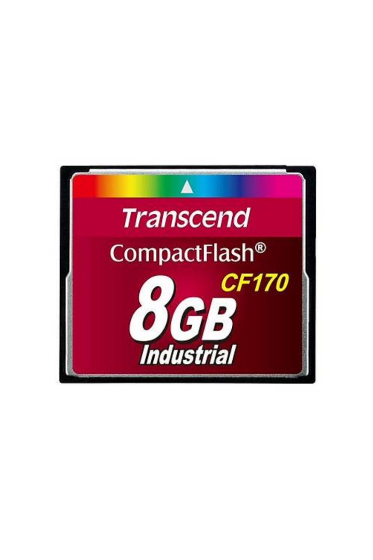 Transcend TS8GCF170 8 GB CF170 300X Industrıal 90/60Mb/s CompactFlash Hafıza Kartı