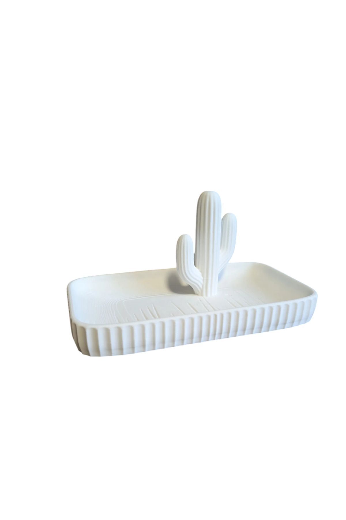 goahead Kaktüs Objeli Takı, Mücevher, Yüzük, Küpe, Saat, Kolye, Bileklik Standı Organizer 14x8x7cm