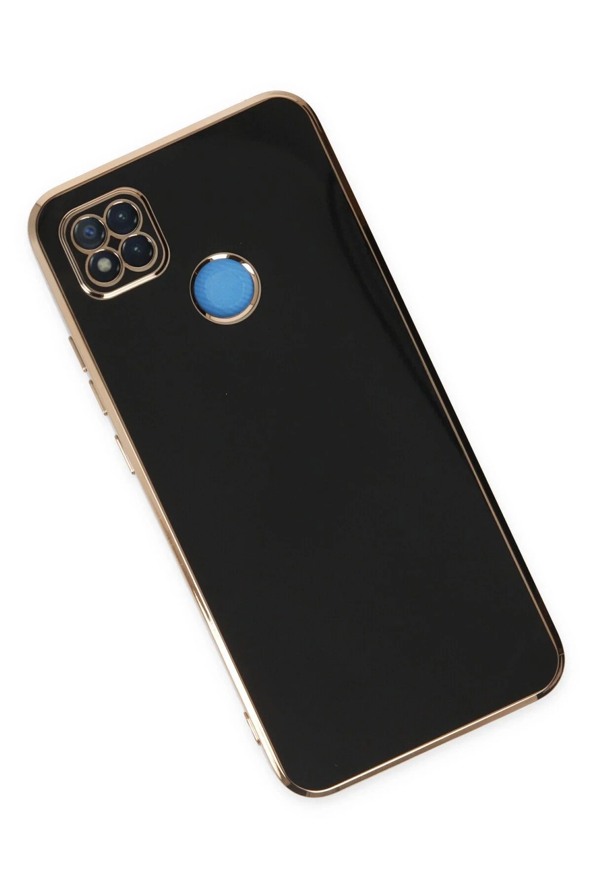NewFace Xiaomi Redmi 9C Kılıf Volet Silikon - Siyah SVLRS