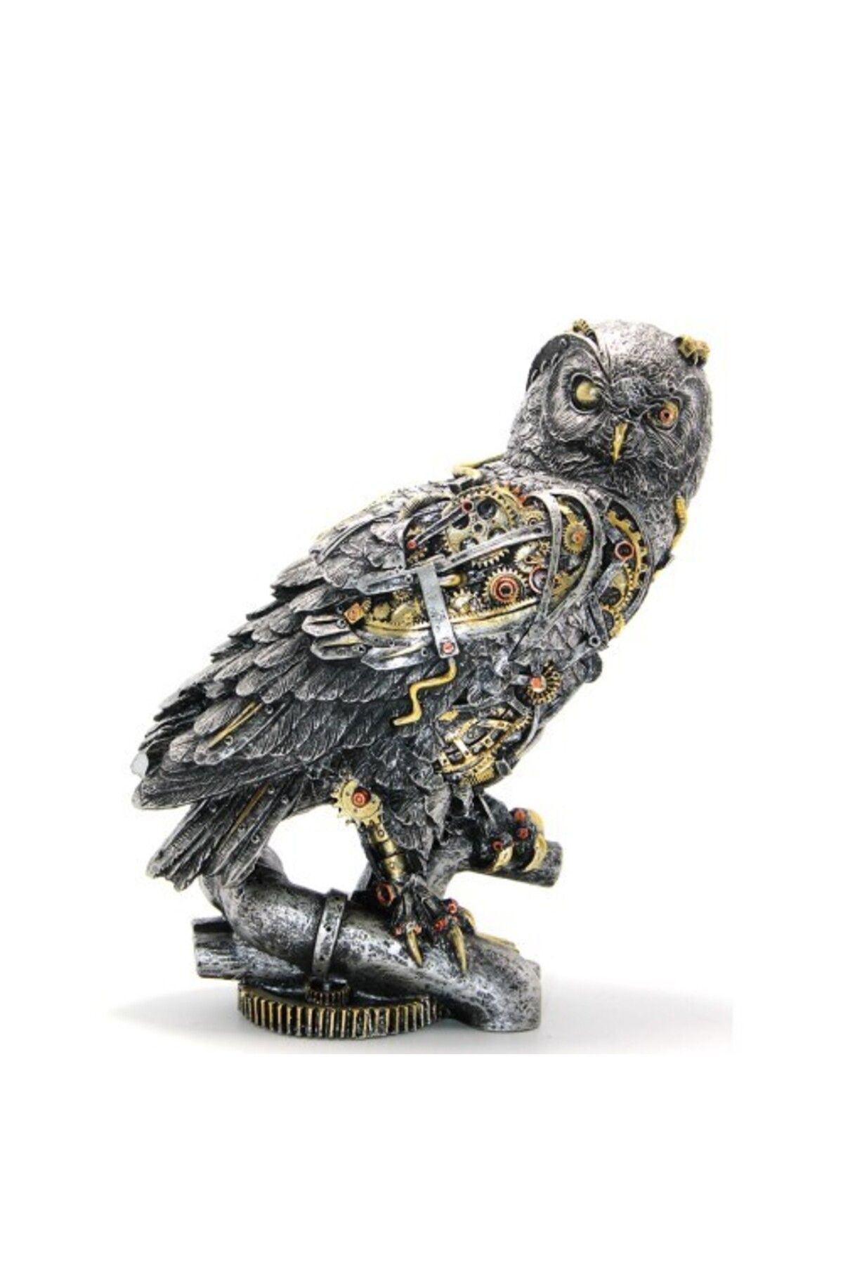 Otocub Steampunk Polyester Baykuş Figürü Model 1