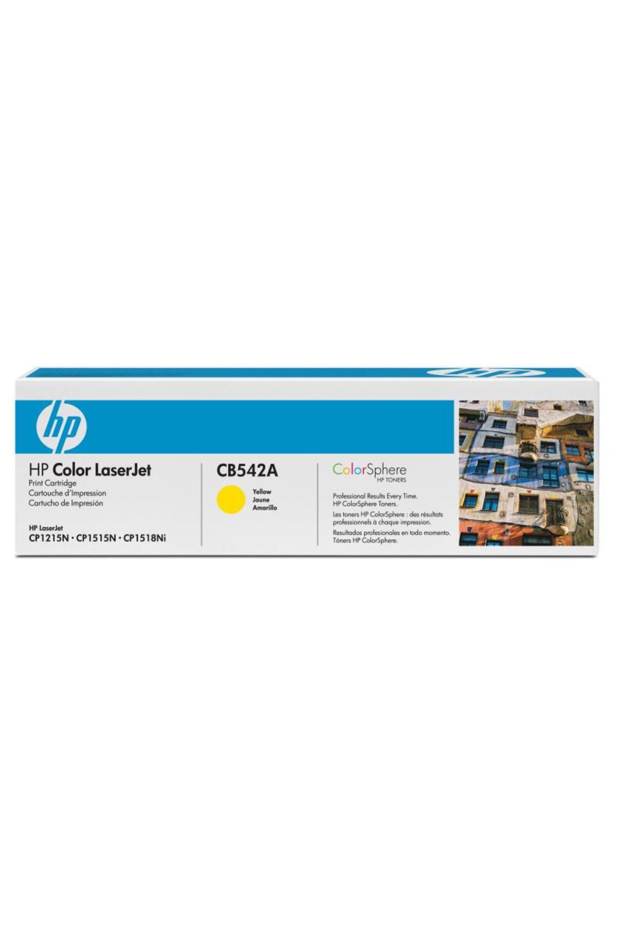 HP-CARTUȘ TONER GALBEN HP CB542A 1