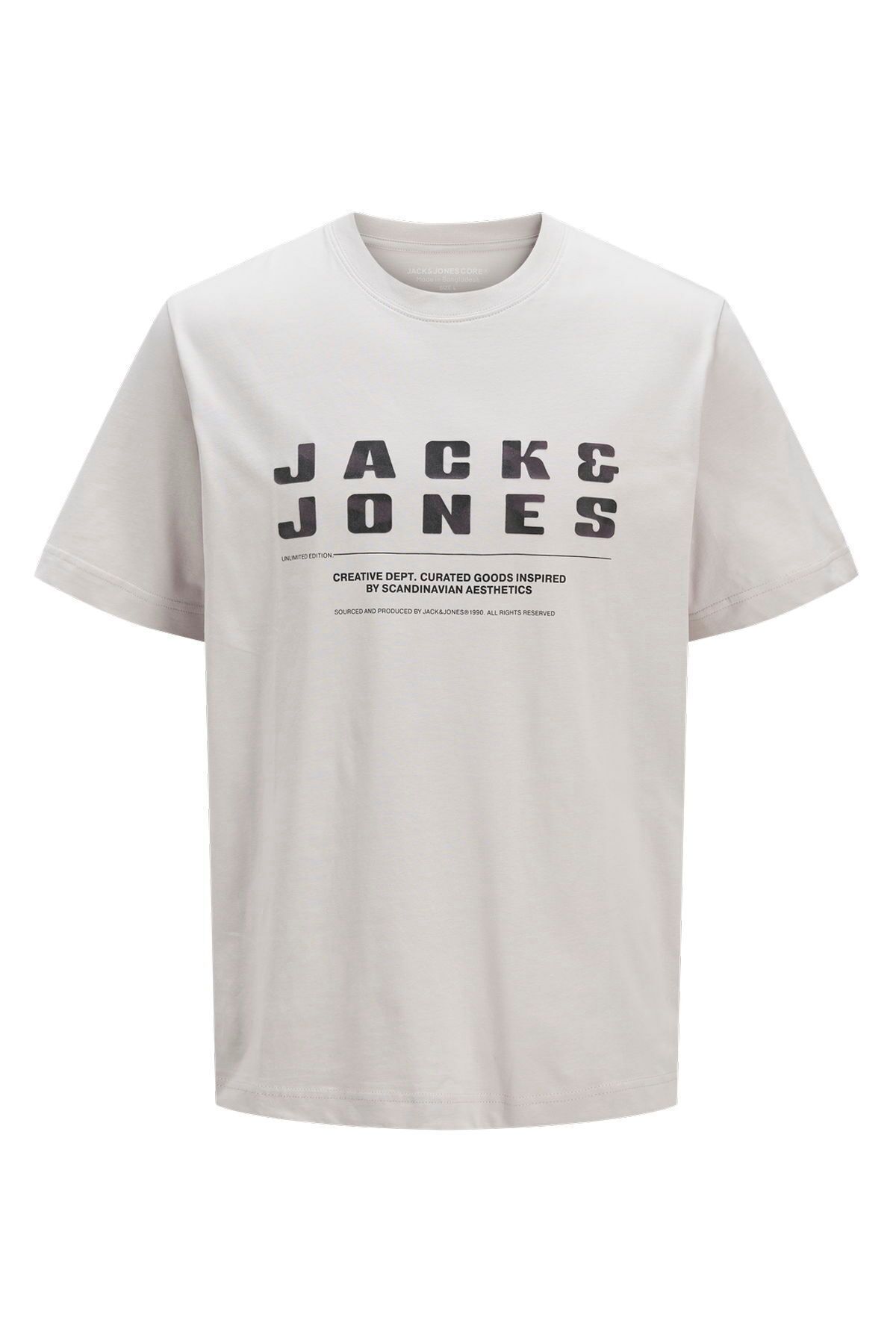 Jack & Jones Erkek Logo Baskili Tisört - Charge