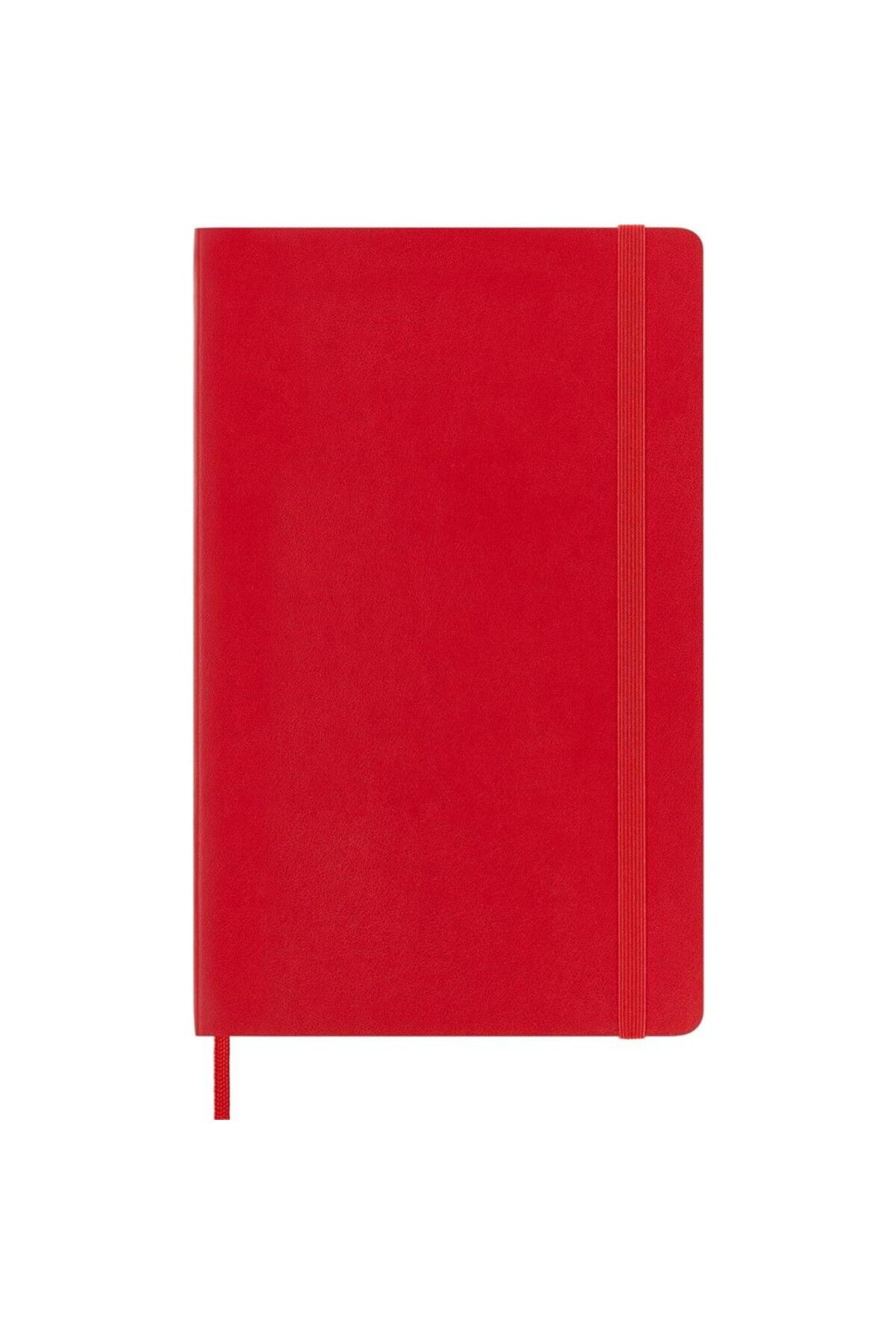 Moleskine-Copertă moale 13x21 Caiet roșu (Fără linii) 6