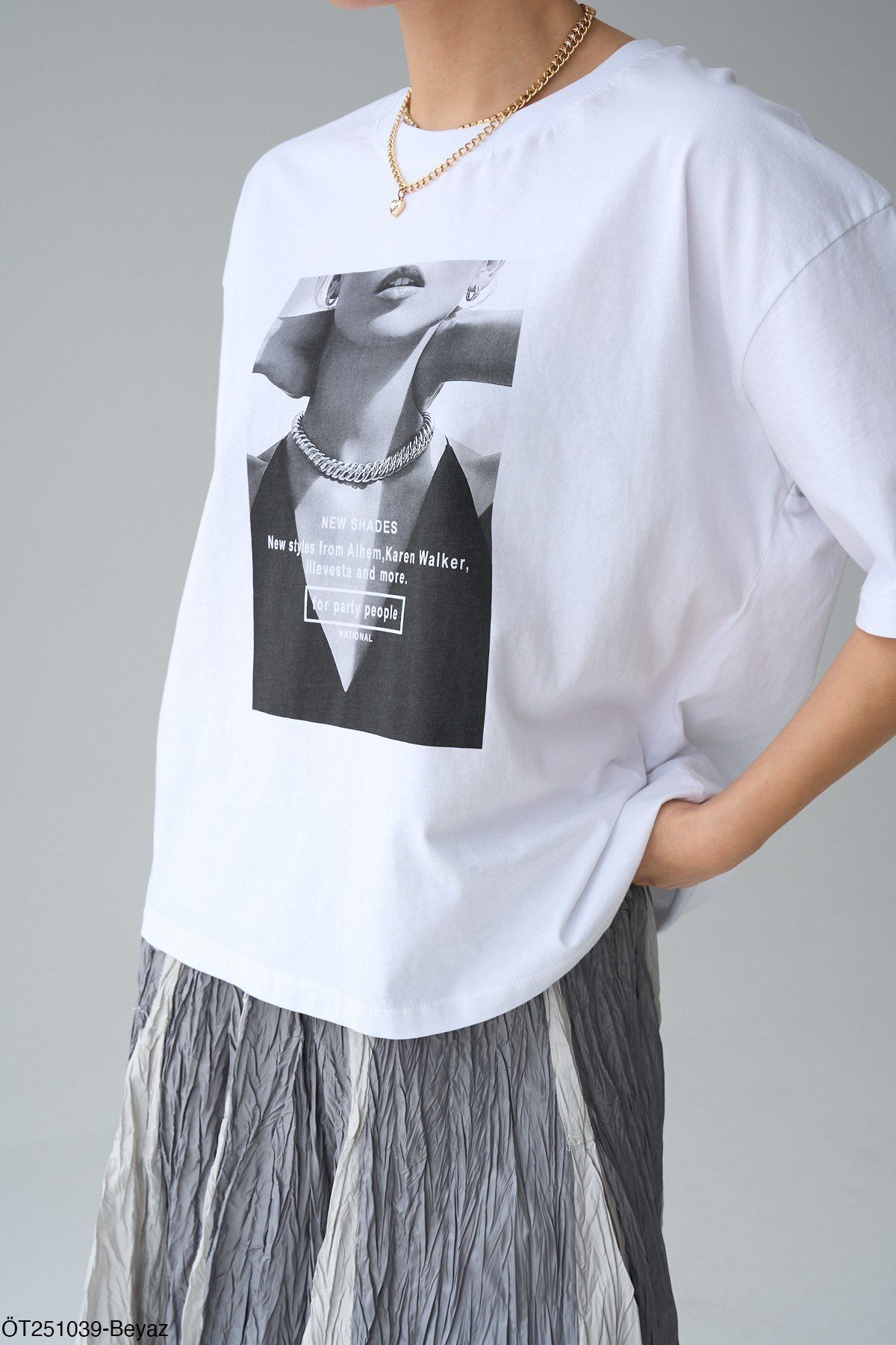Pina Baskılı t-shirt