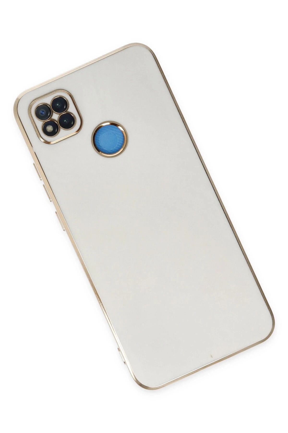 NewFace Xiaomi Redmi 9C Kılıf Volet Silikon - Beyaz WLZOR