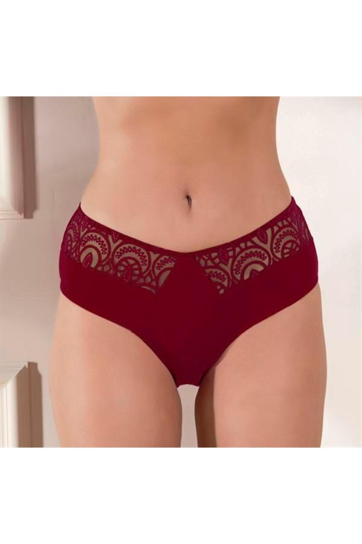 Shop58 Slip Külot Bordo