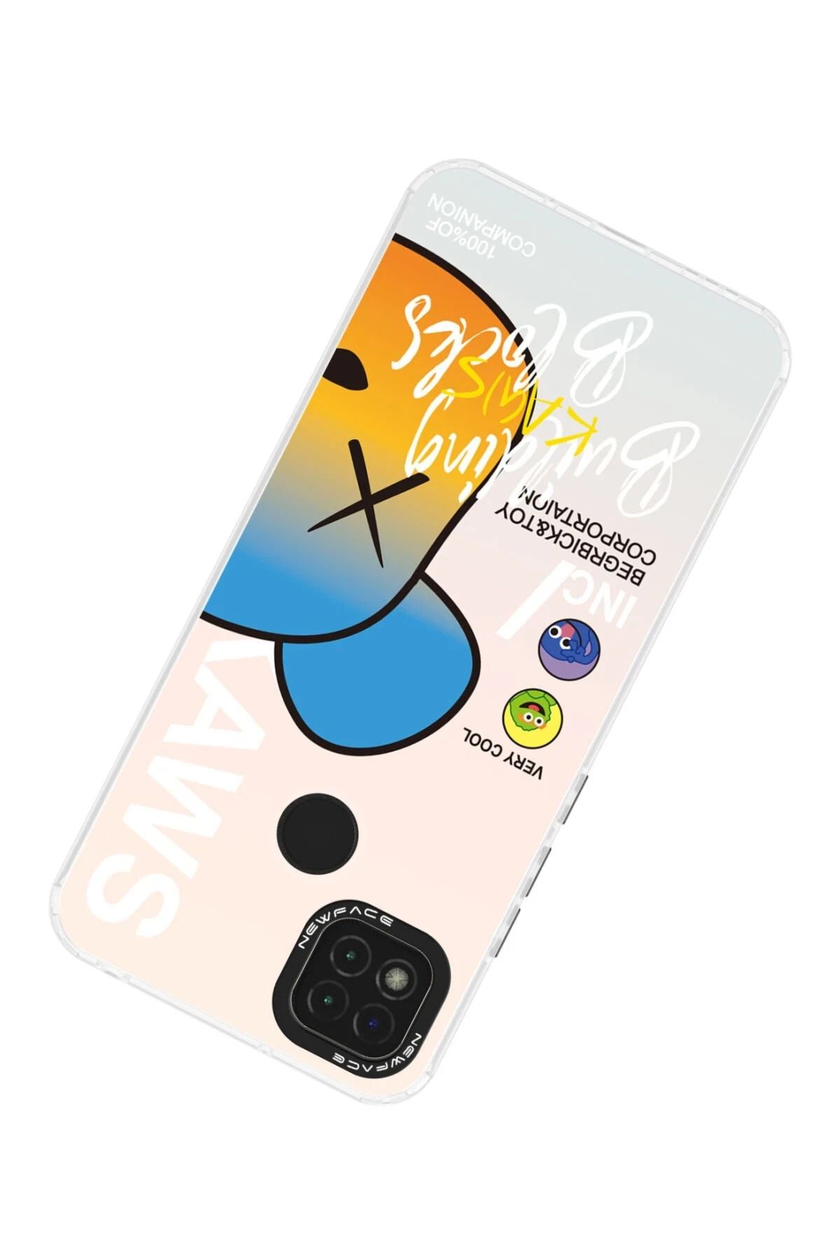 NewFace Xiaomi Redmi 9C Uyumlu Kılıf Estoril Desenli Kapak - Estoril - 6 GLSTD