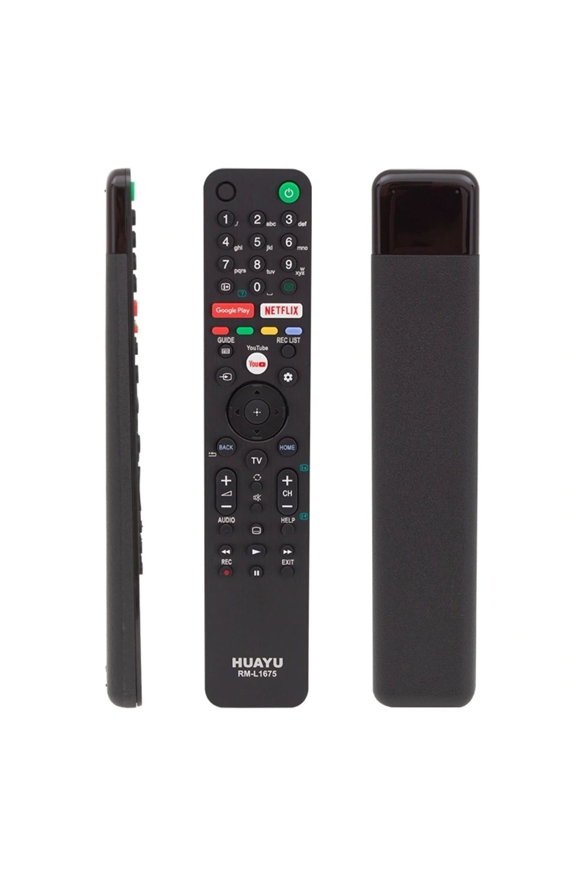 HUAYU KL SONY RM-L1675 NETFLIX-YOUTUBE-GOOGLE PLAY TUŞLU LCD-LED TV KUMANDA BLİSTERLİ (5047)