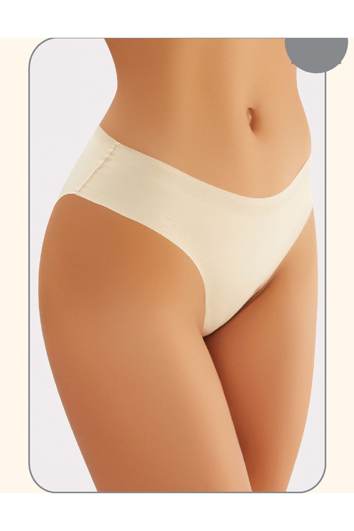 Shop58 Miss Flex Ten Lazer Kesim Midi Slip Külot 6008