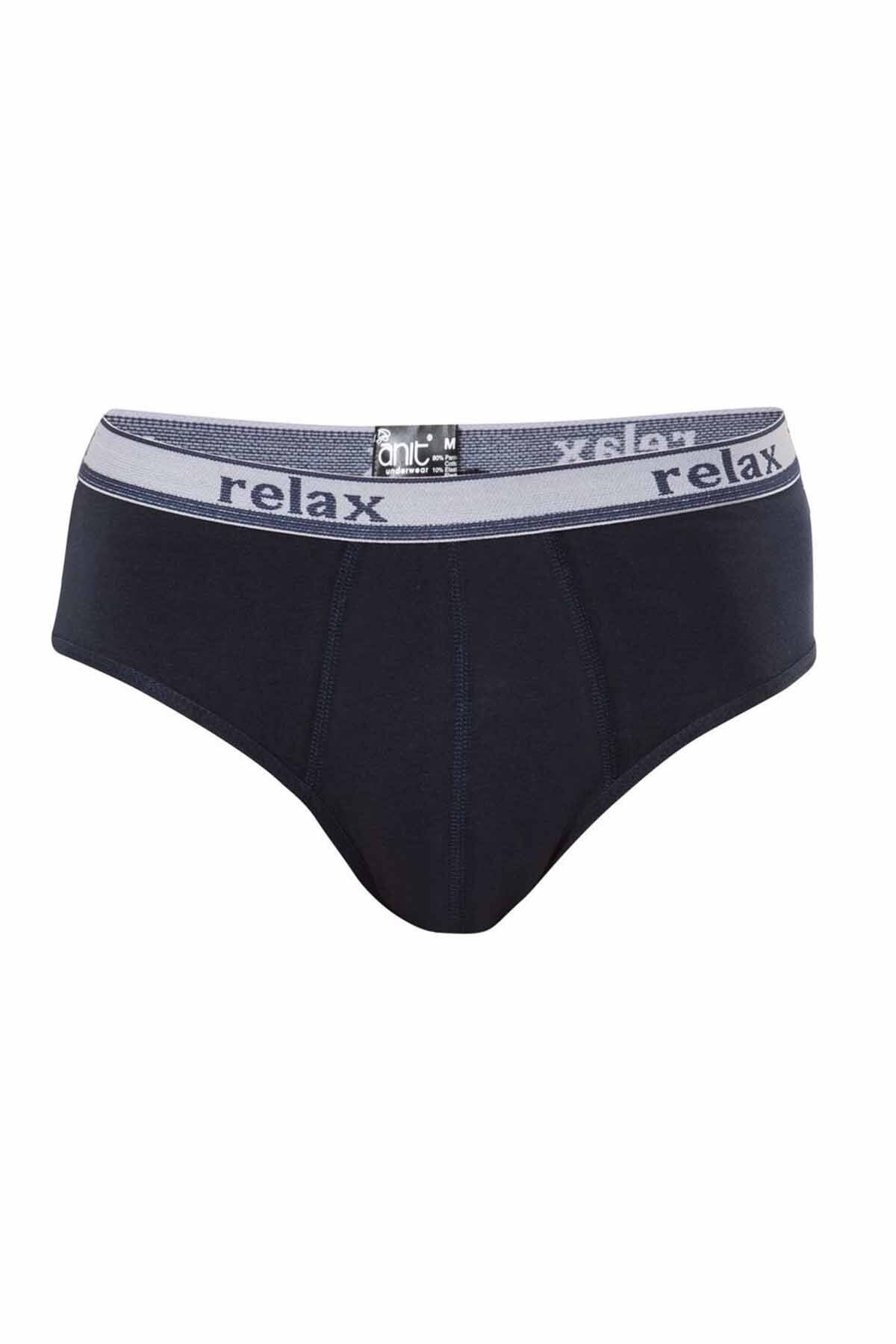 MBB ETİCARET Erkek Pamuklu Likralı Slip Relax Külot Lacivert - 1269A
