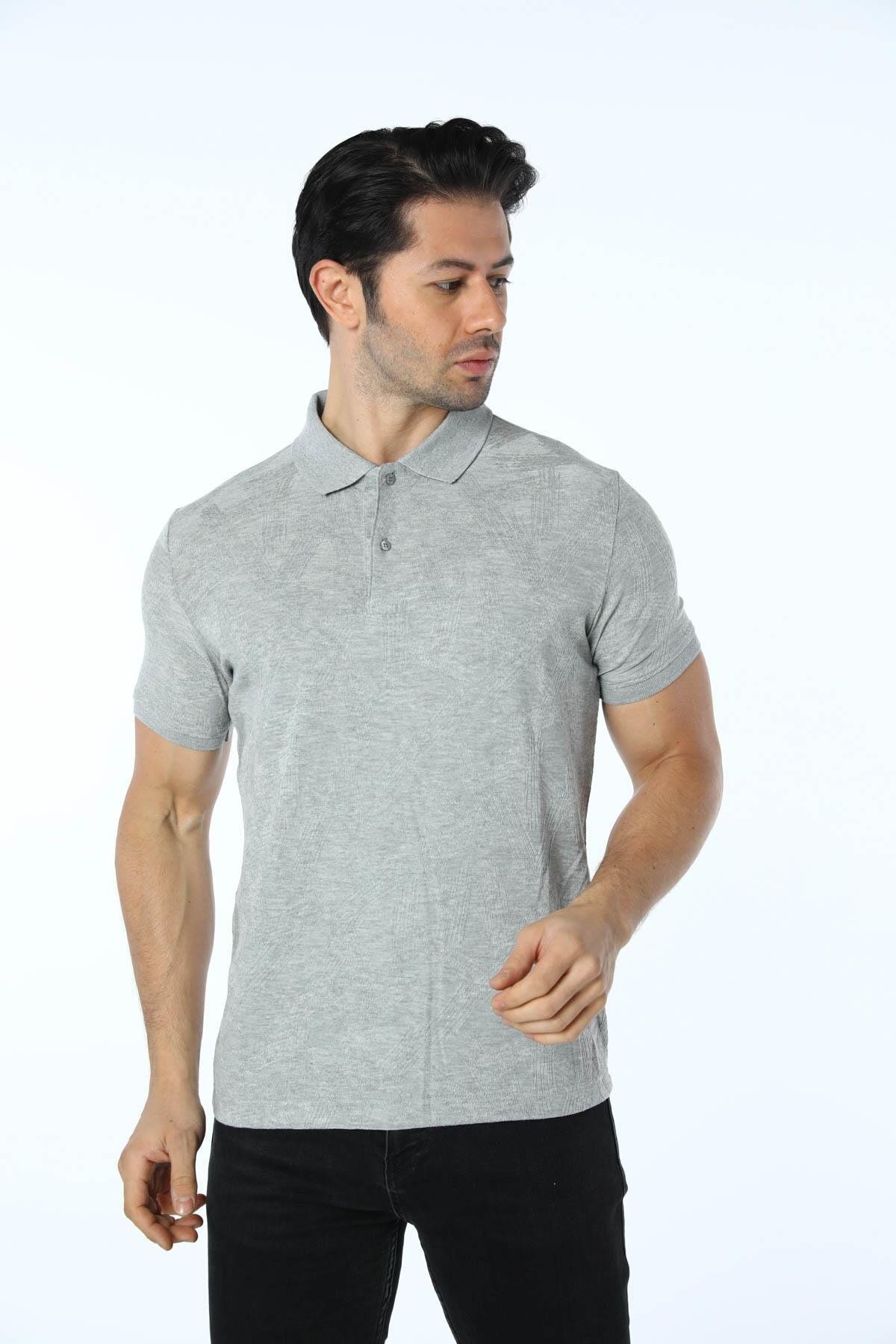 rugatchi Jakarlı Polo Yaka T-Shirt