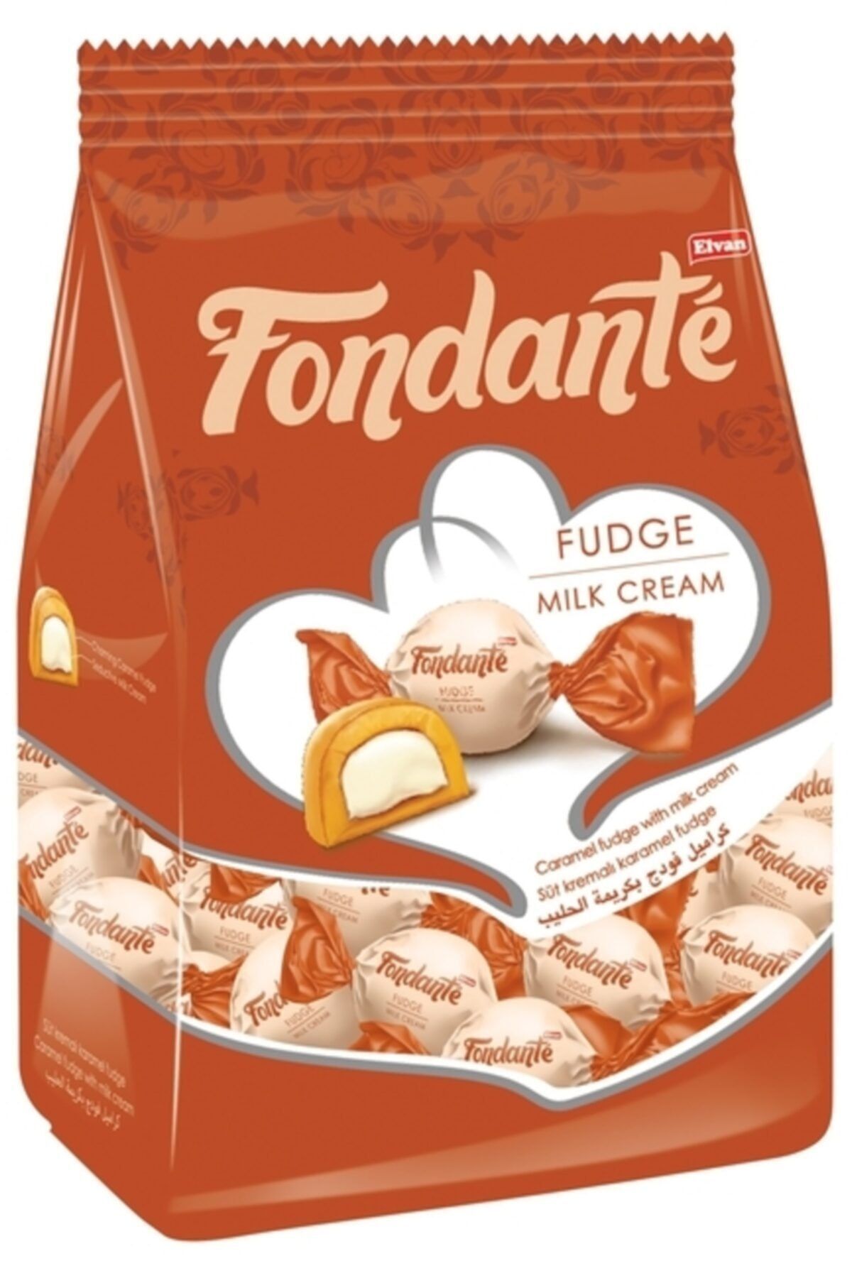 Elvan Fondante Sütlü Fudge 1 Kg