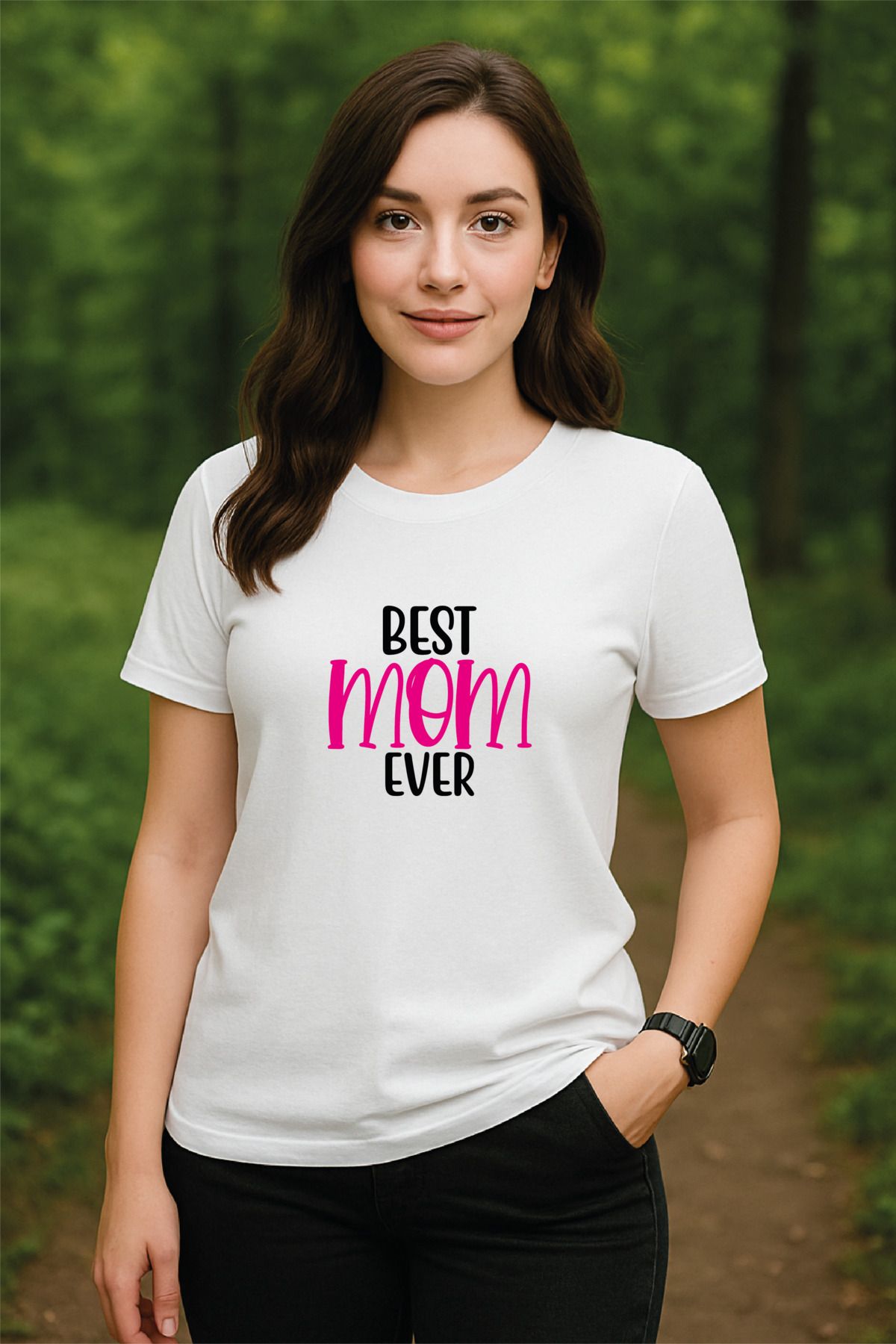 OFİSEHEDİYE WHITE QUOTES PREMIUM UNISEX ANNELER GÜNÜ ÖZEL BEST MOM