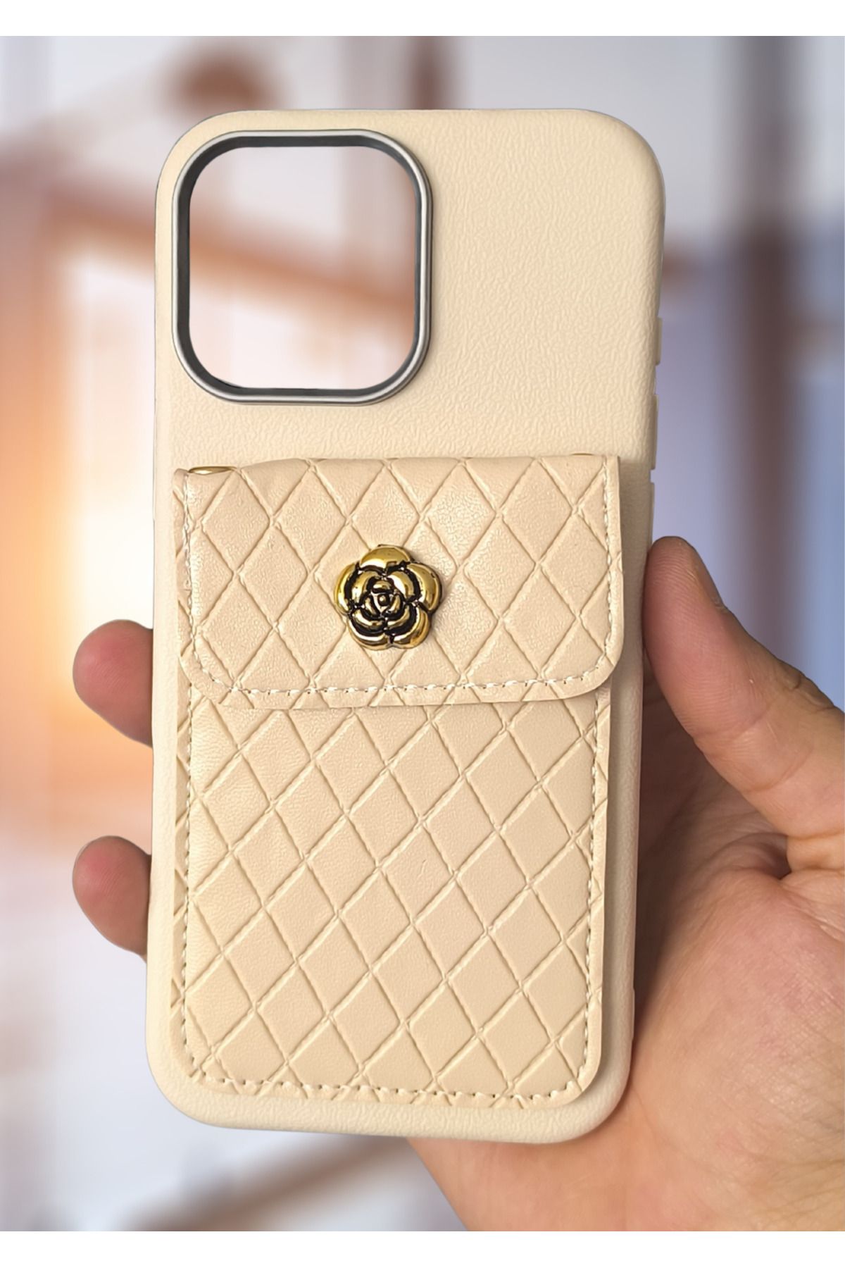 BCASE İphone 14 Çantalı Boyun Askılı Kılıf